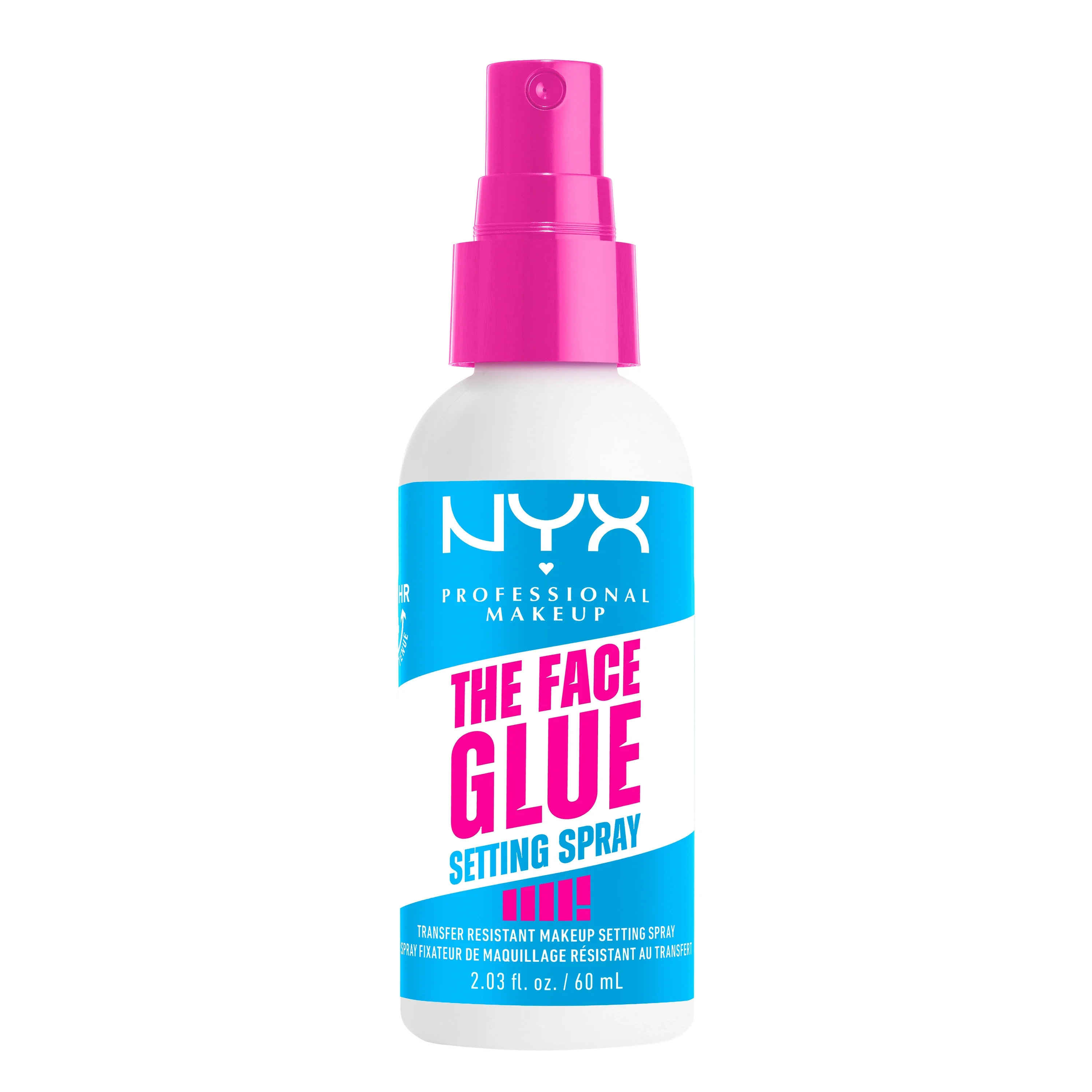 NYX Professional Makeup The Face Glue Makeup Setting Spray 01 60 ml från NYX Professional Makeup – köp hos Apotek Hjärtat