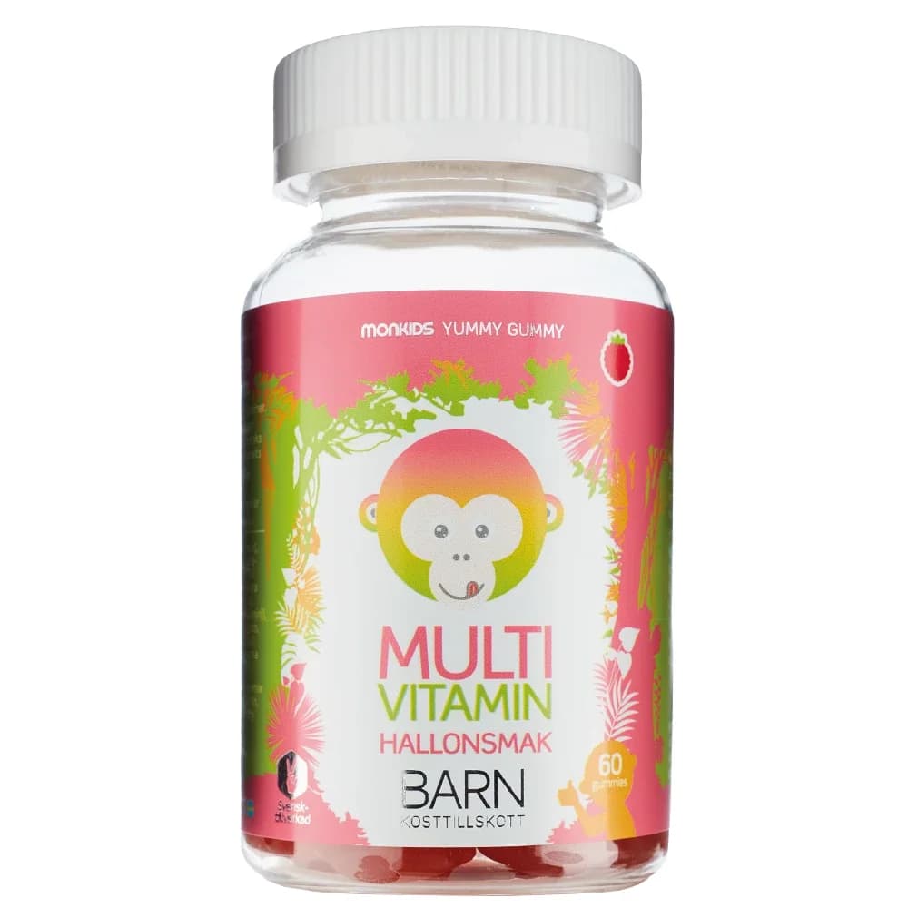 Monkids Multivitamin Barn Hallon 60 st från Monkids – köp hos Apotek Hjärtat