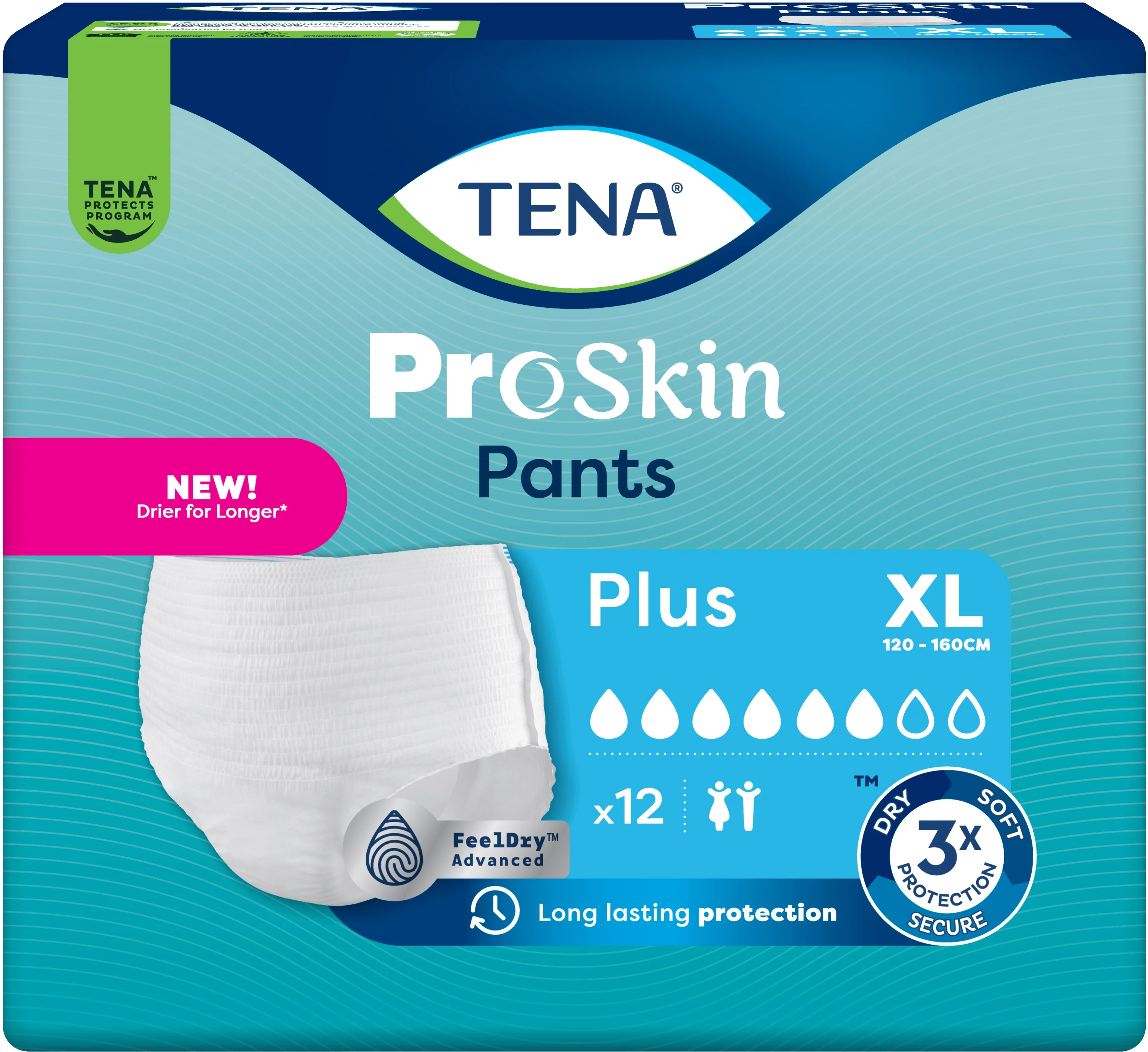 TENA Pants Plus XL 12 st från Tena – köp hos Apotek Hjärtat