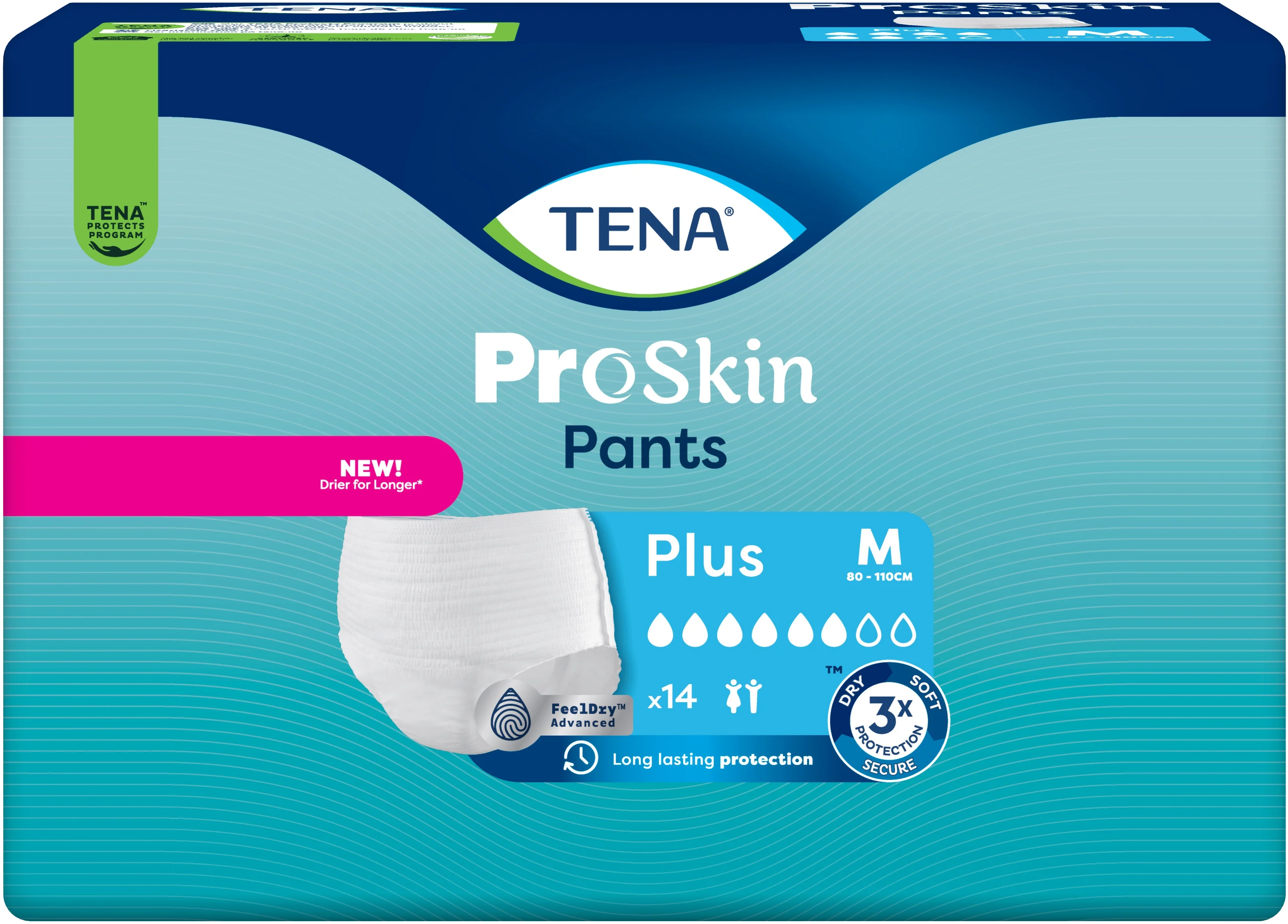 TENA Pants Plus M 14 st från Tena – köp hos Apotek Hjärtat