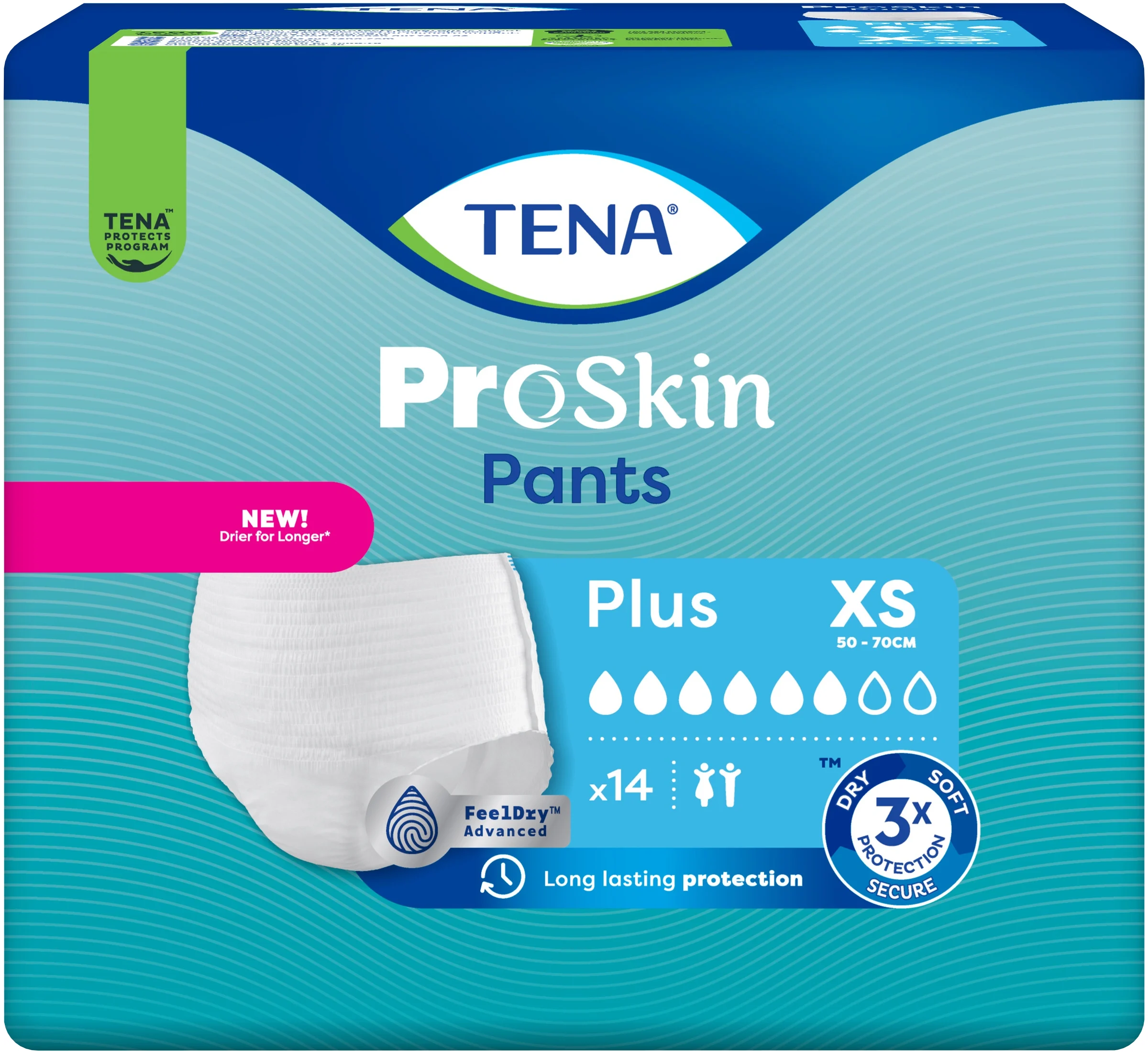 TENA Pants Plus XS 14 st från Tena – köp hos Apotek Hjärtat