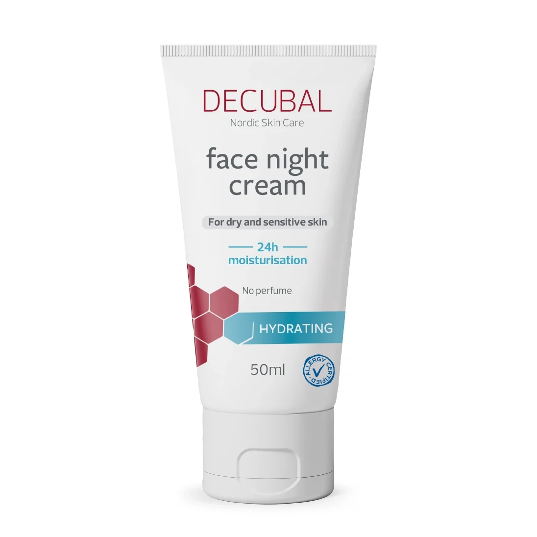 Decubal Face Hydrating Night Cream 50ml från Decubal – köp hos Apotek Hjärtat