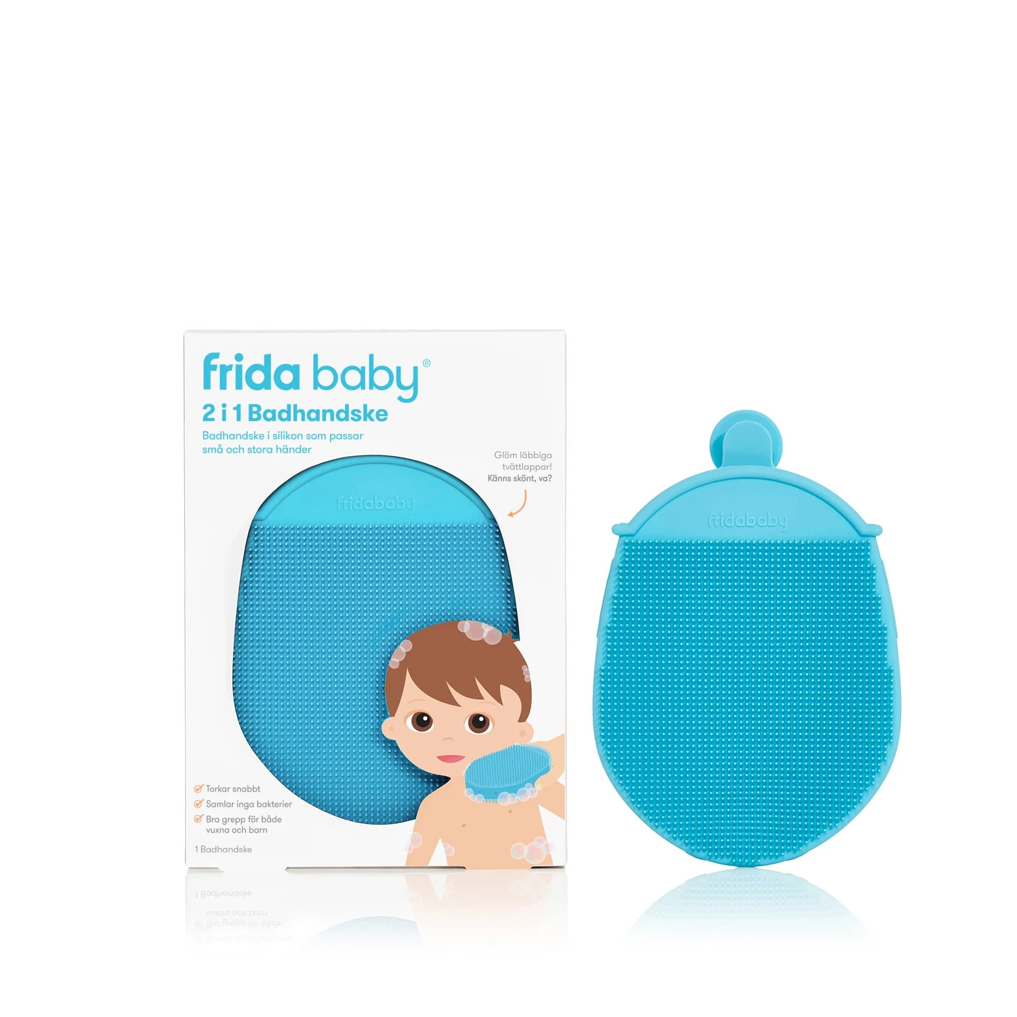 Frida Baby 2-i-1 Badhandske från Frida Baby – köp hos Apotek Hjärtat
