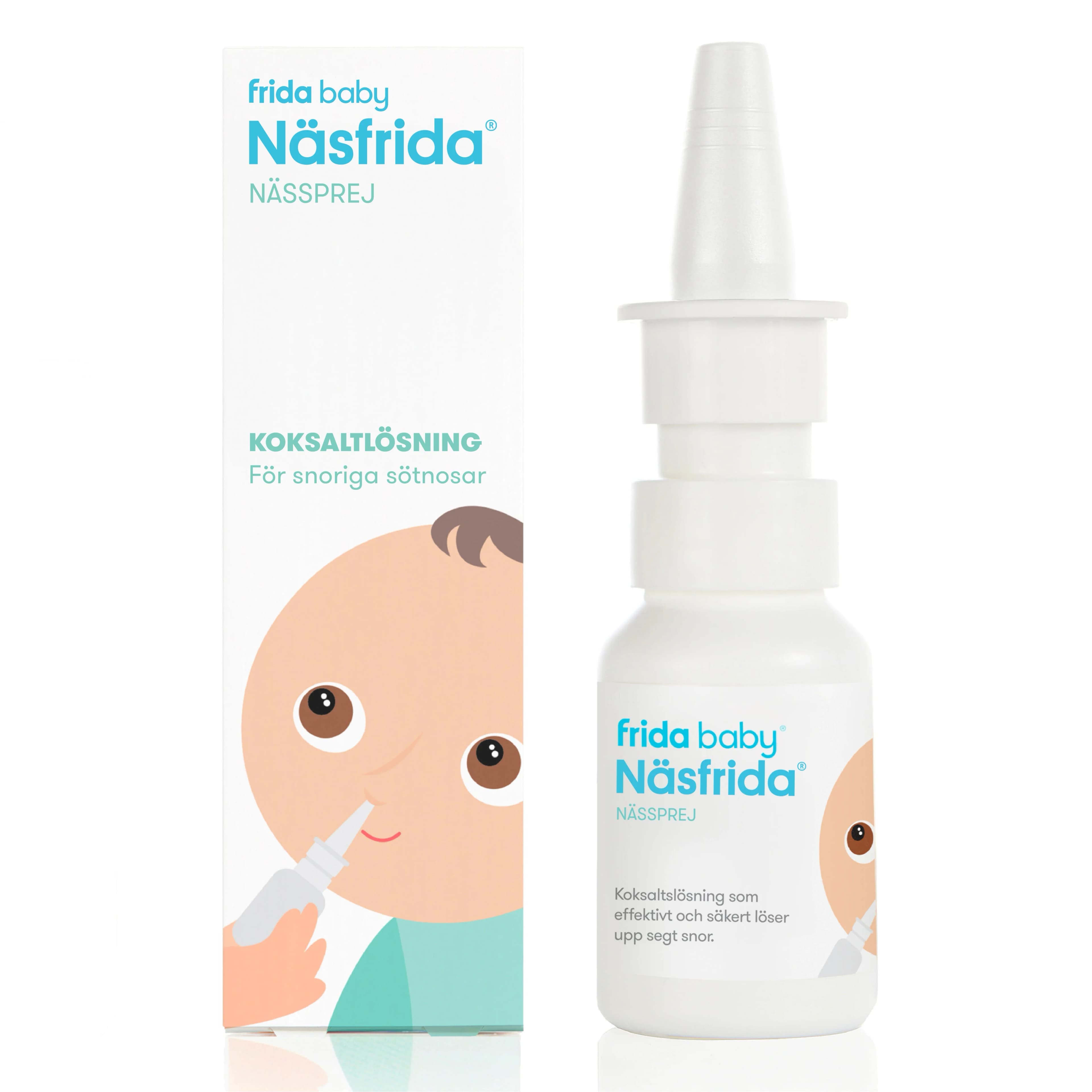 Frida Baby Näsfrida Nässprej Koksaltslösning 20 ml från Frida Baby – köp hos Apotek Hjärtat