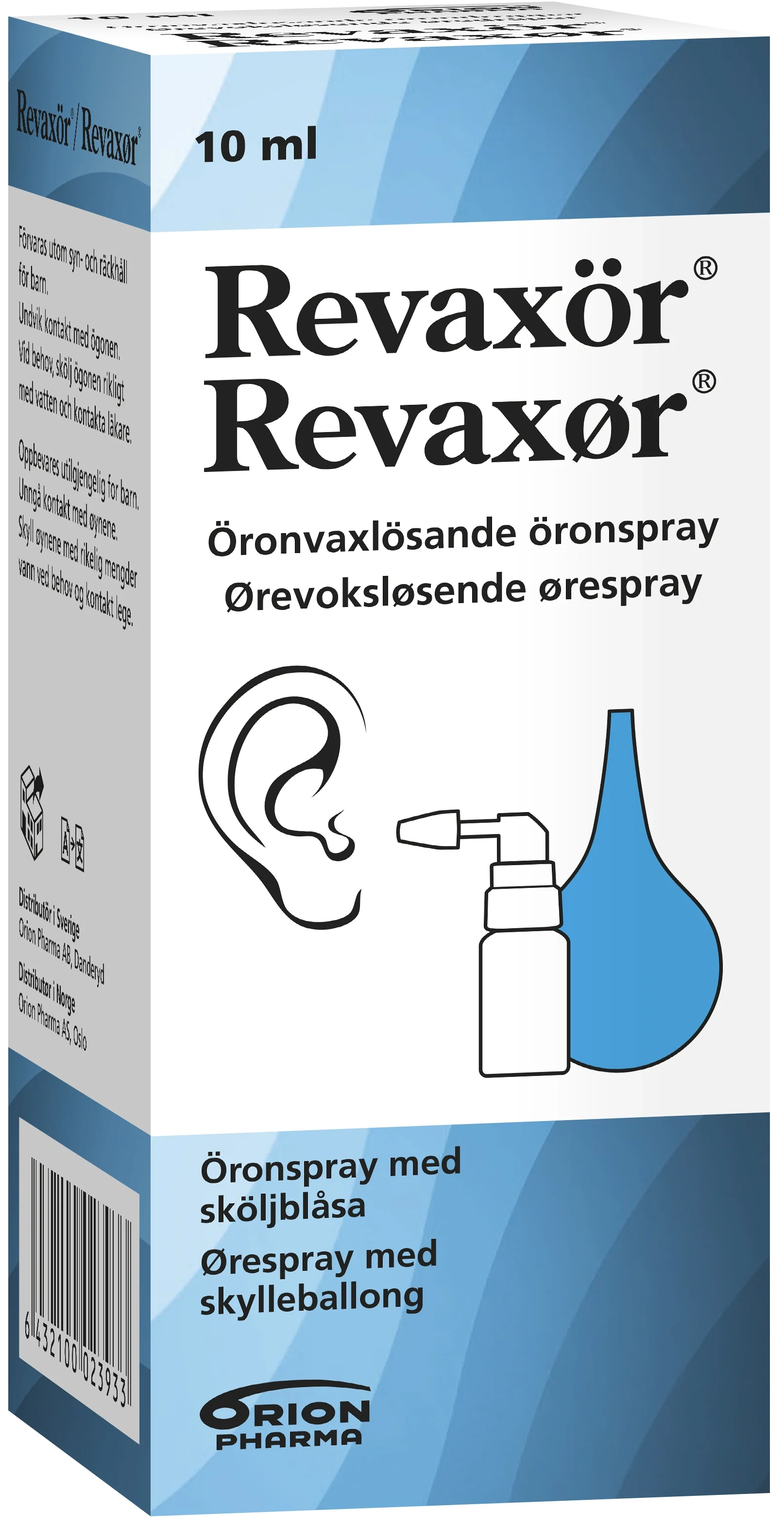 Revaxör Öronspray med sköljblåsa 10 ml från Revaxör – köp hos Apotek Hjärtat
