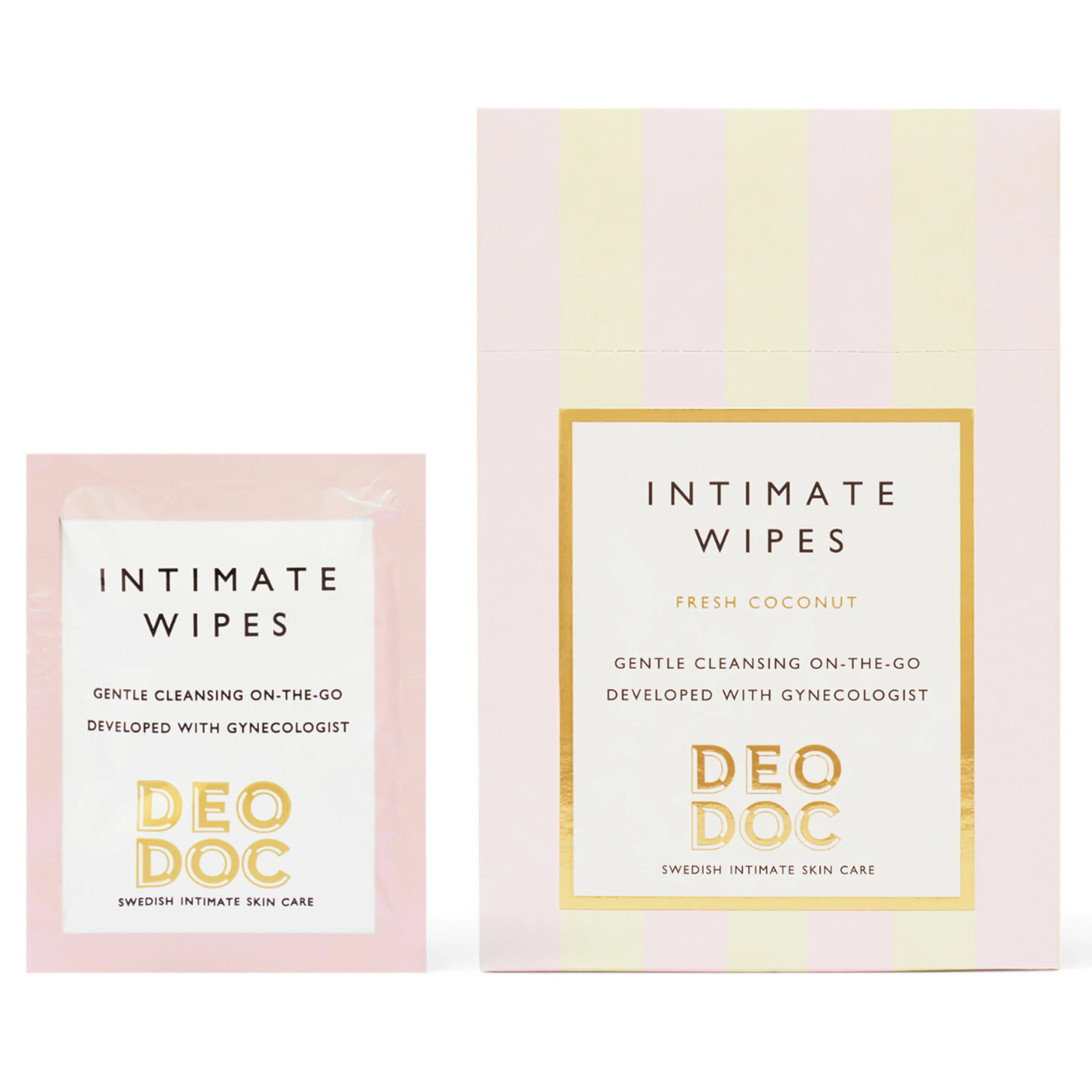DeoDoc Deowipes Intim Fresh Coconut 10 st från DeoDoc – köp hos Apotek Hjärtat