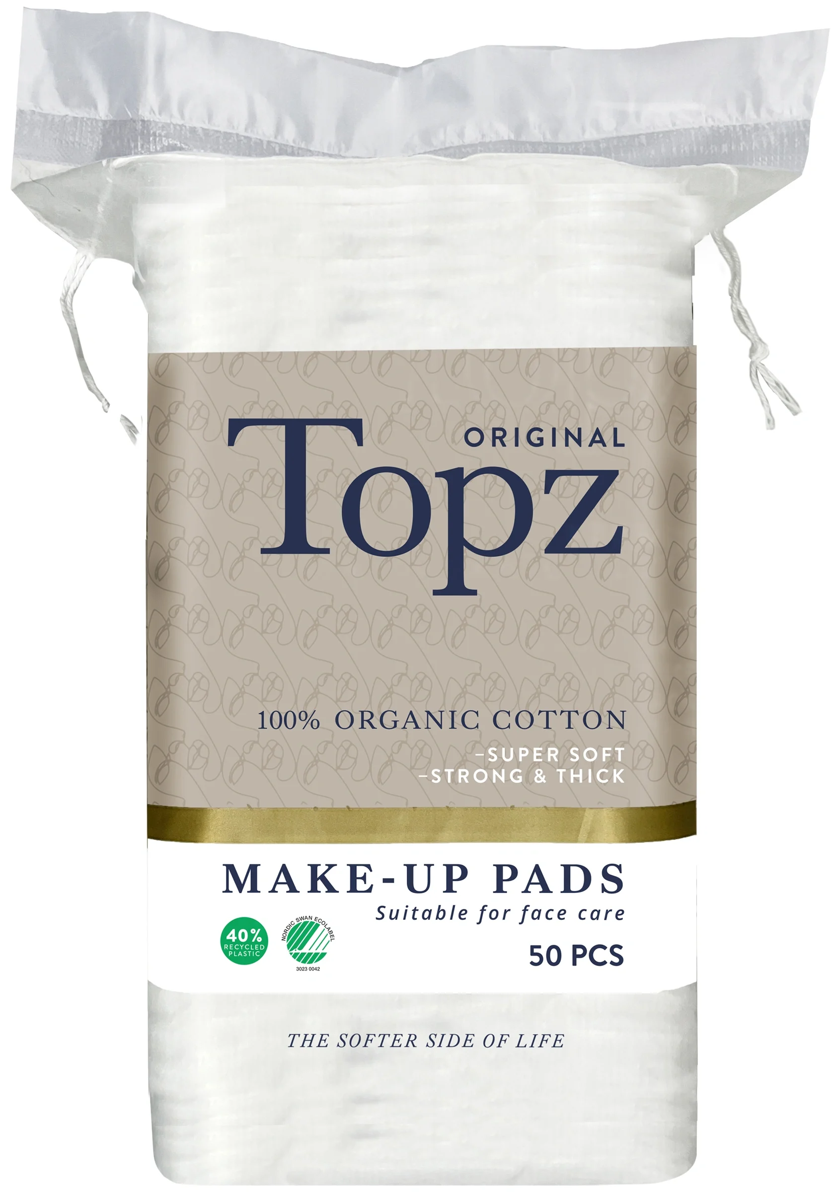 Topz Cosmetics Square Make-Up Pads 50 st från Topz – köp hos Apotek Hjärtat