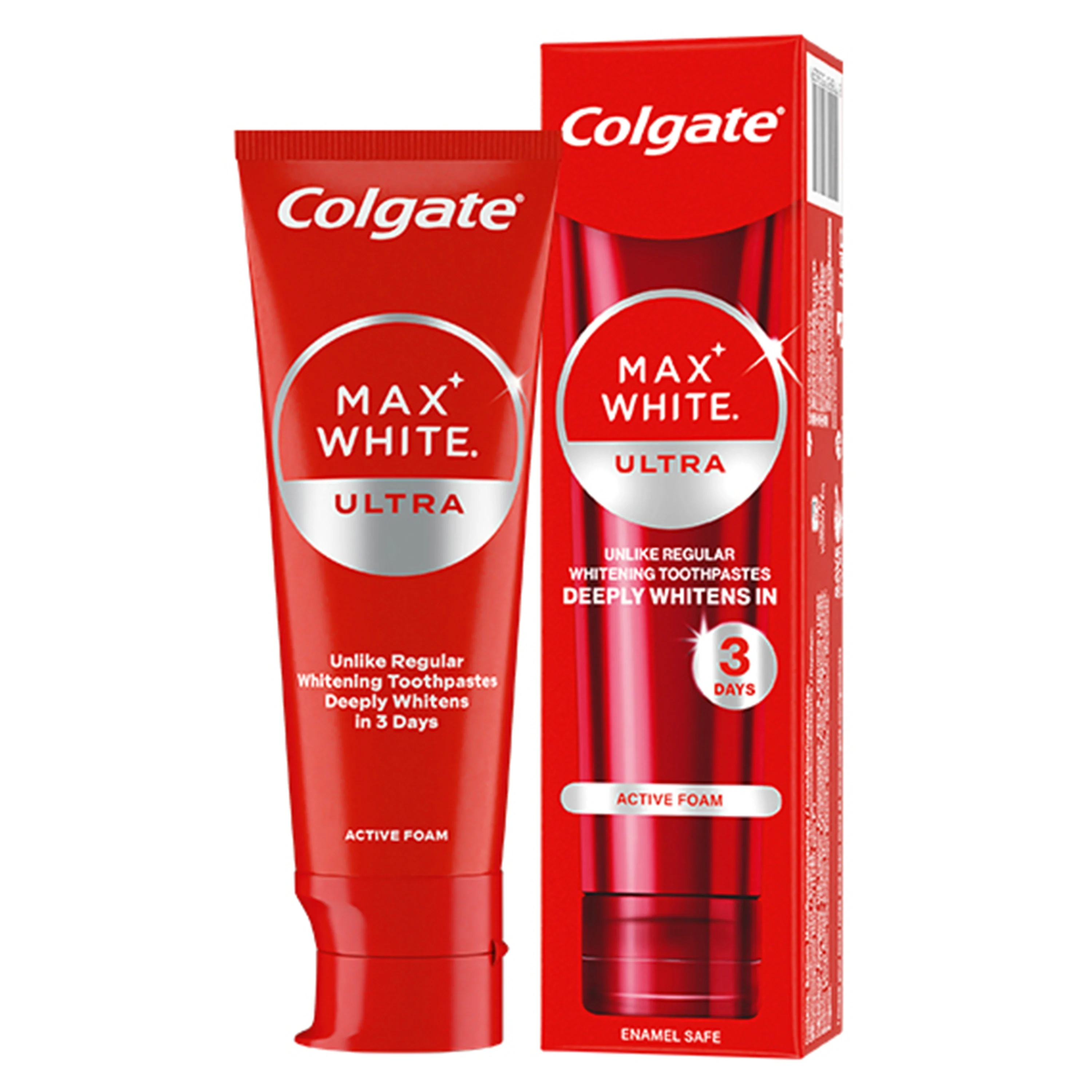 Colgate Max White Ultra Foam 75 ml från Colgate – köp hos Apotek Hjärtat