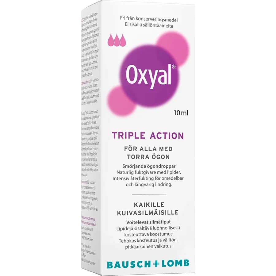 Oxyal Triple Action 10ml från Oxyal – köp hos Apotek Hjärtat