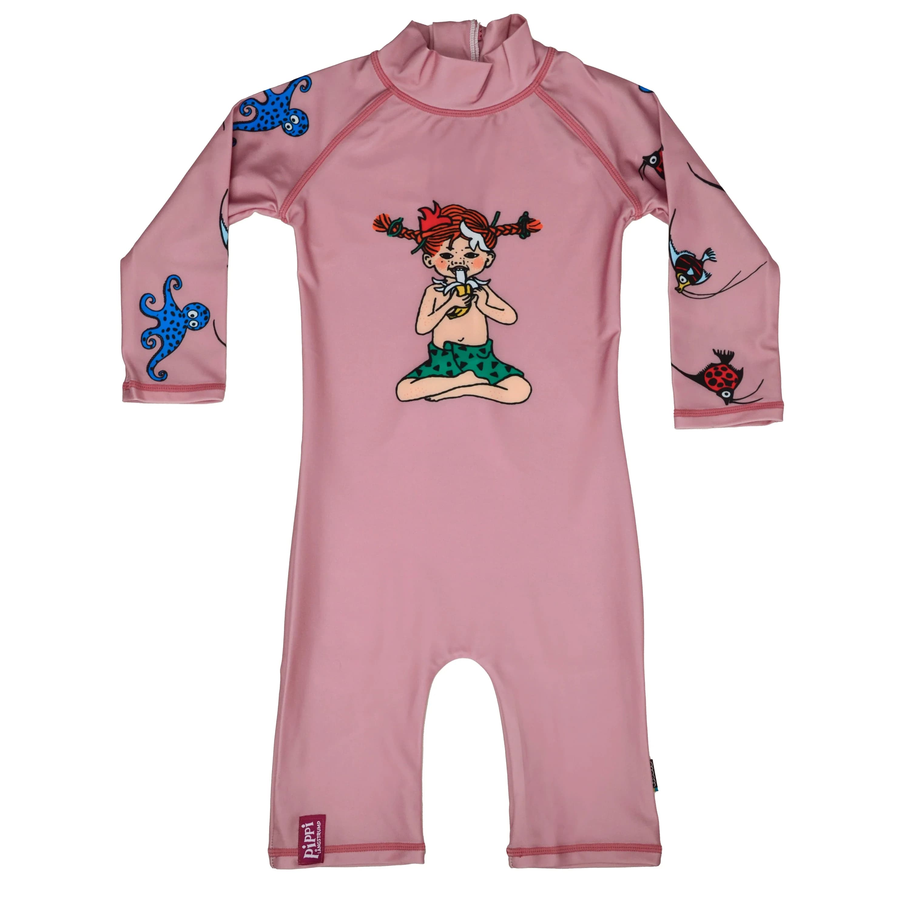 Swimpy UV-dräkt Pippi Söderhavet Rosa 86-92 från Swimpy – köp hos Apotek Hjärtat