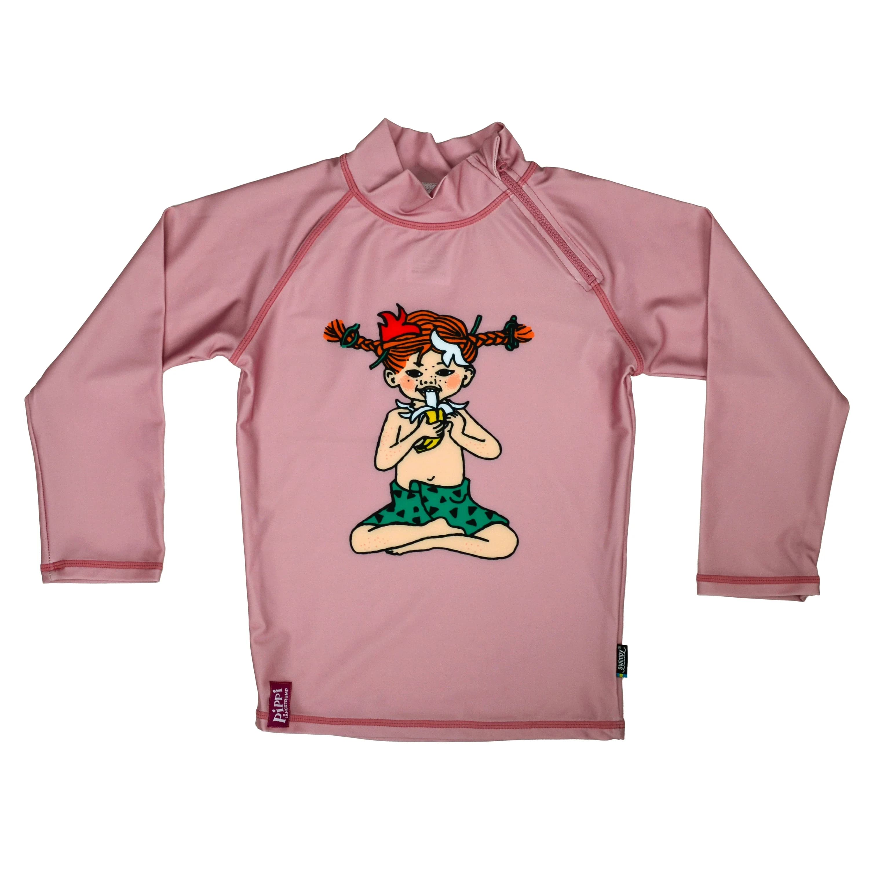 Swimpy UV-tröja Pippi Söderhavet Rosa 110-116 från Swimpy – köp hos Apotek Hjärtat