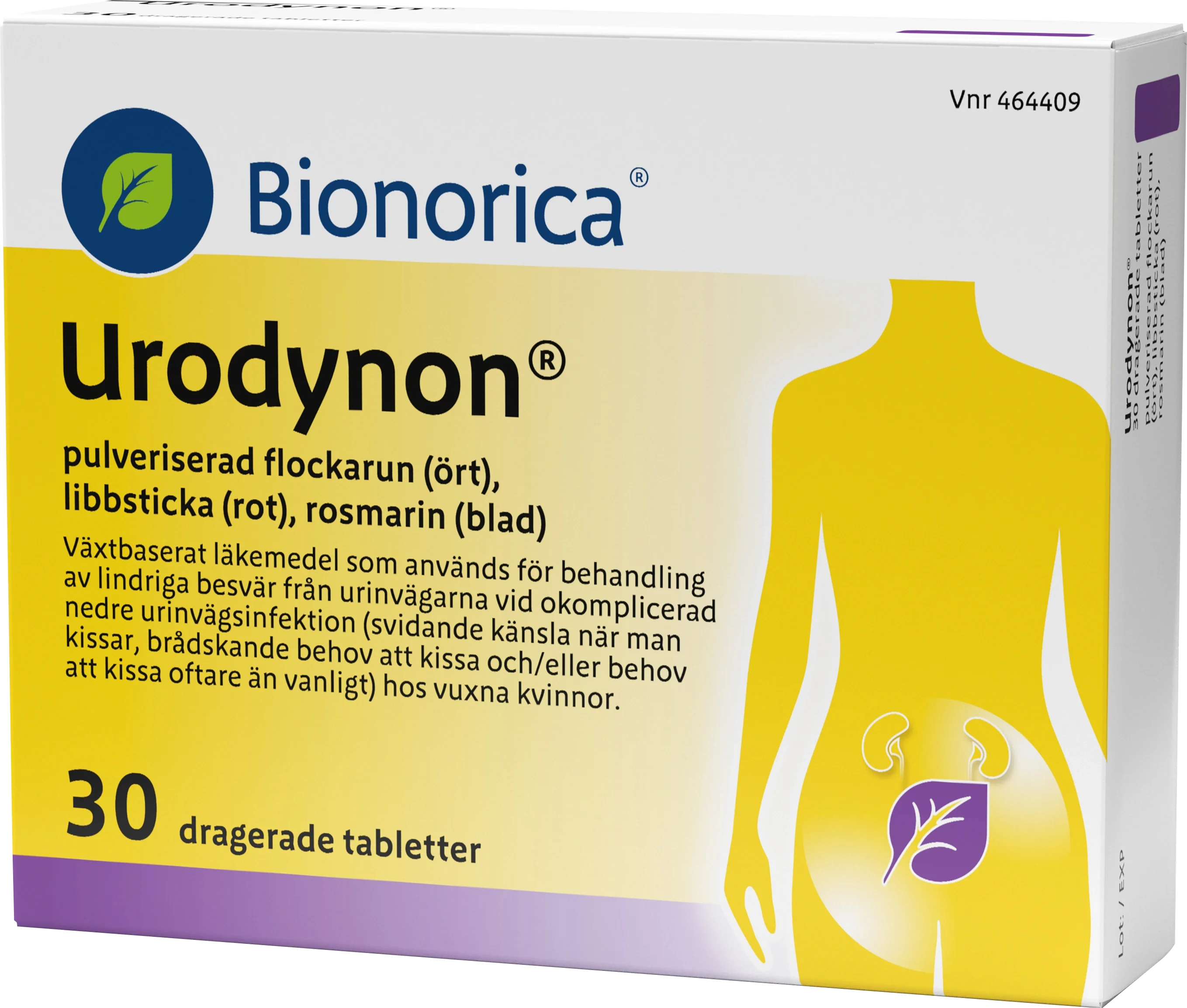 Urodynon Dragerad Tablett 30 st från Urodynon, Bionorica – köp hos Apotek Hjärtat