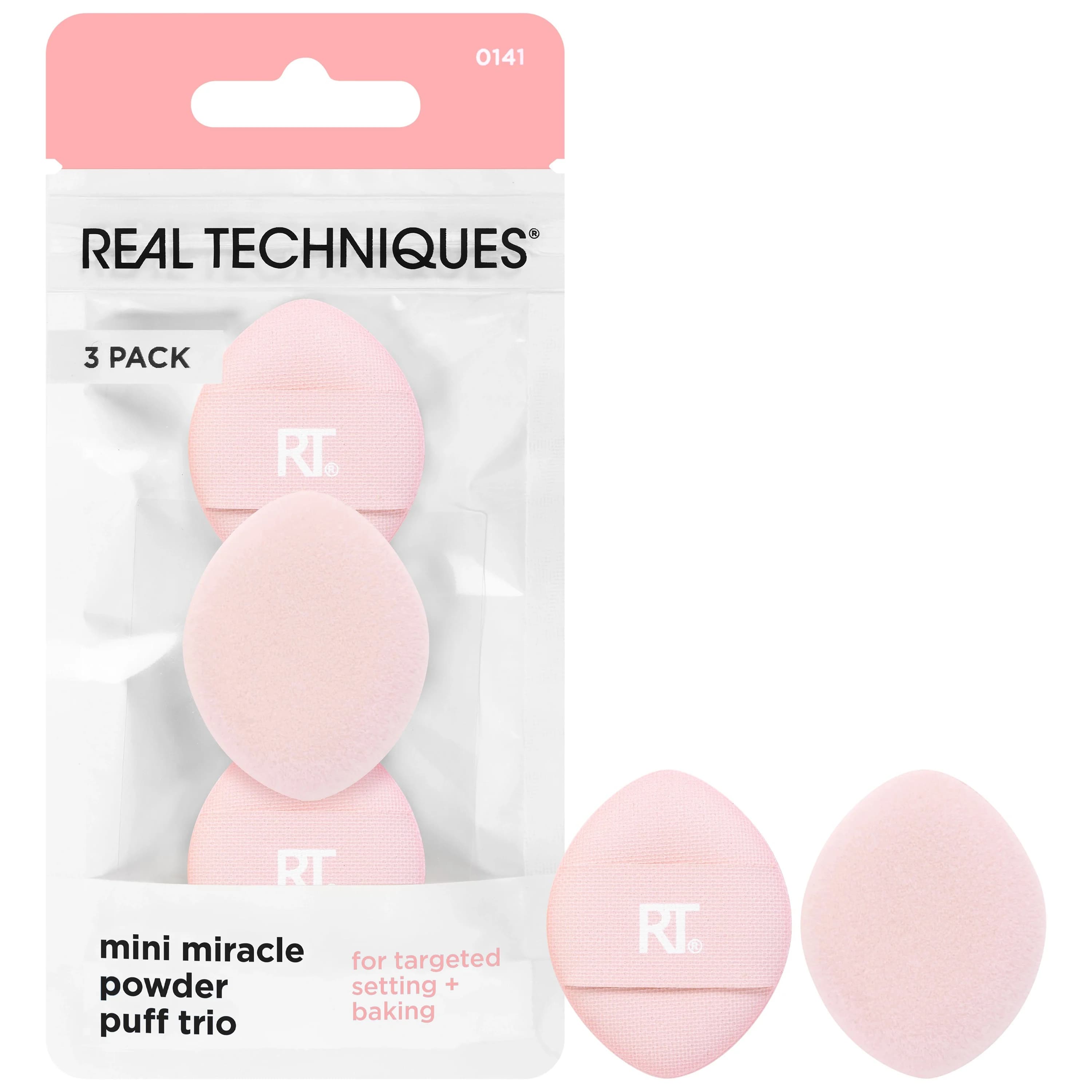 Real Techniques Mini Miracle Powder Puff Trio från Real Techniques – köp hos Apotek Hjärtat