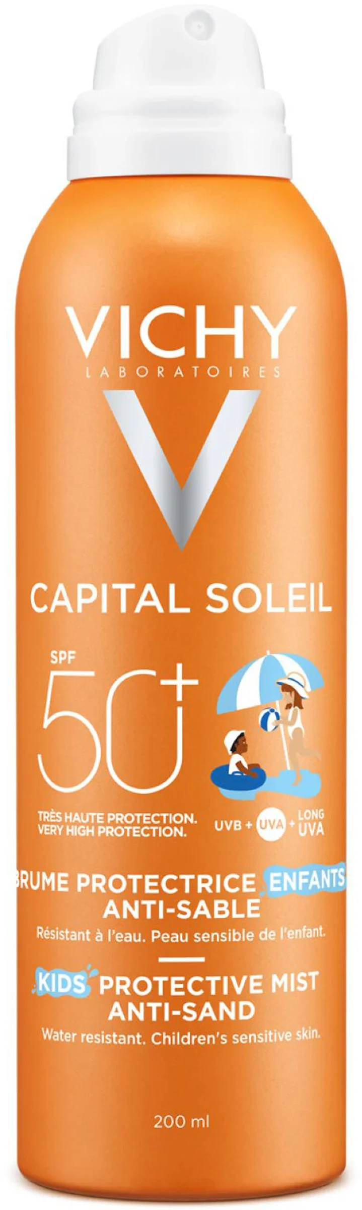 Vichy Capital Soleil Anti Sand Mist Kids SPF50+, 200 ml från Vichy – köp hos Apotek Hjärtat