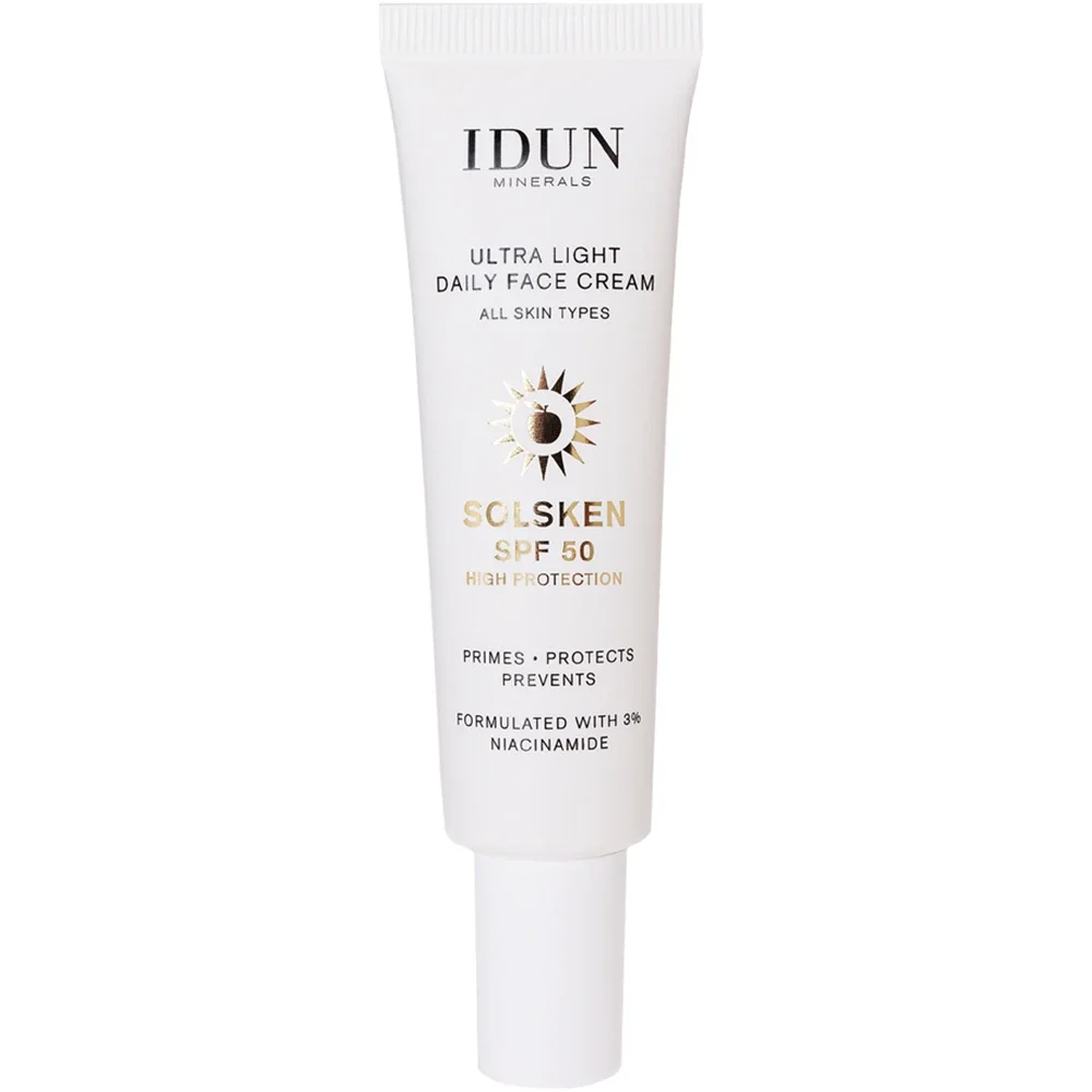 IDUN Minerals Solsken Primer & Face Cream SPF 50, 30 ml från Idun Minerals – köp hos Apotek Hjärtat
