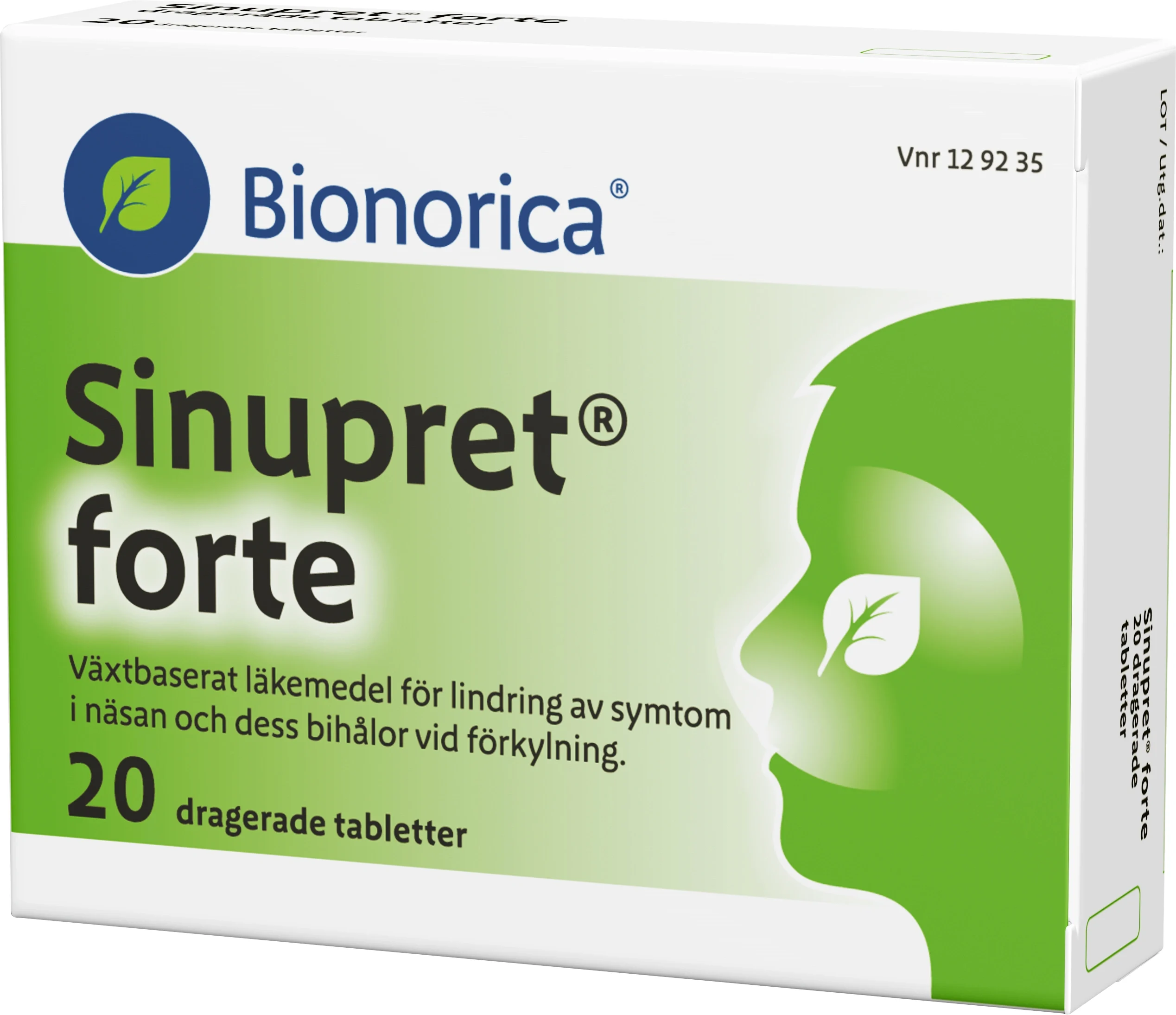 Sinupret forte dragerad tablett 20 st från Sinupret – köp hos Apotek Hjärtat