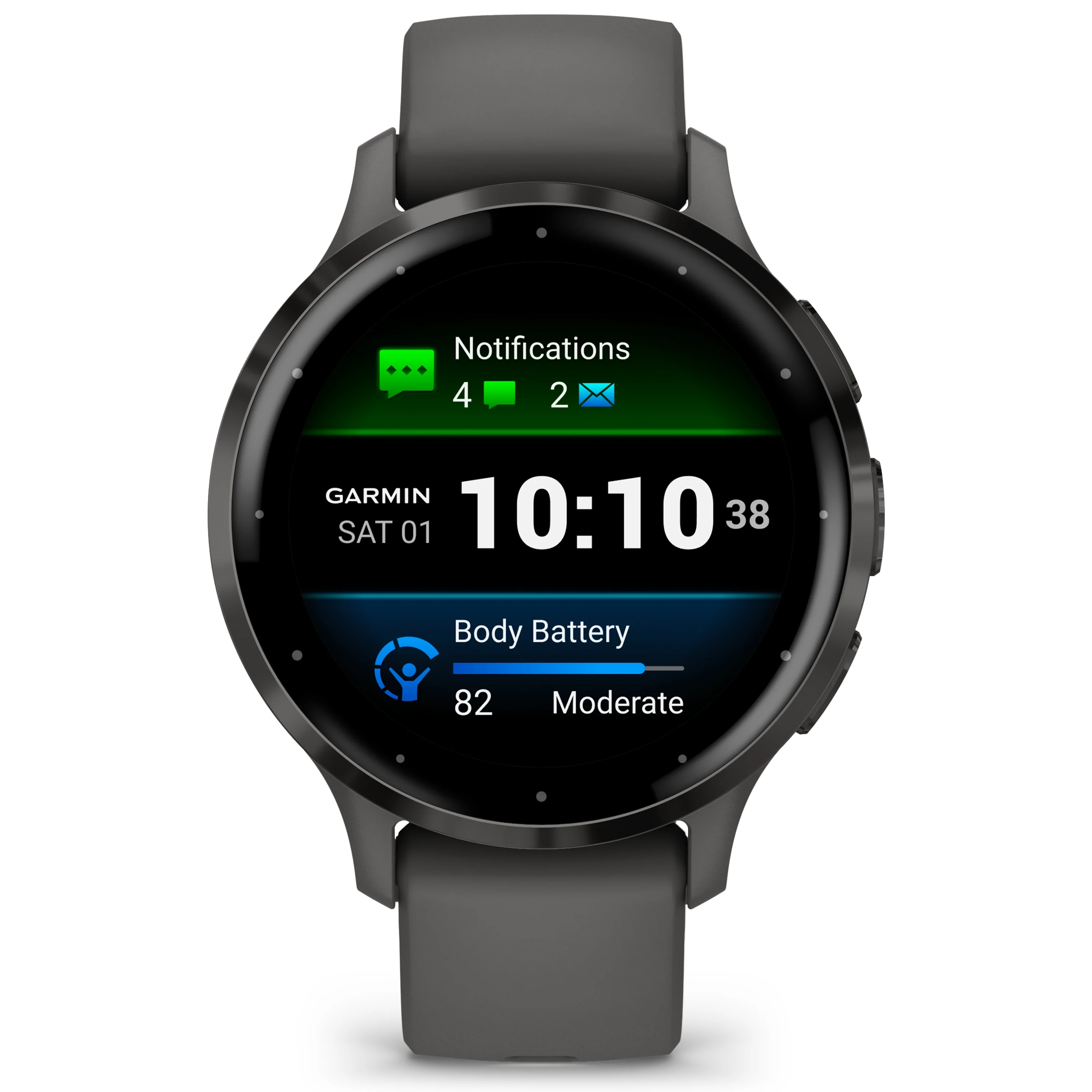 Garmin Venu 3S Smartwatch Pebble Gray/Slate från Garmin – köp hos Apotek Hjärtat