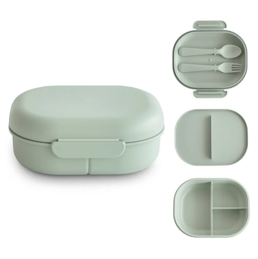 Mushie Lunchbox Sage från Mushie – köp hos Apotek Hjärtat