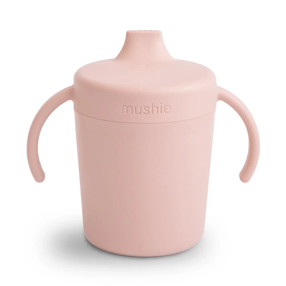 Mushie Trainer Sippy Cup 230 ml Blush från Mushie – köp hos Apotek Hjärtat