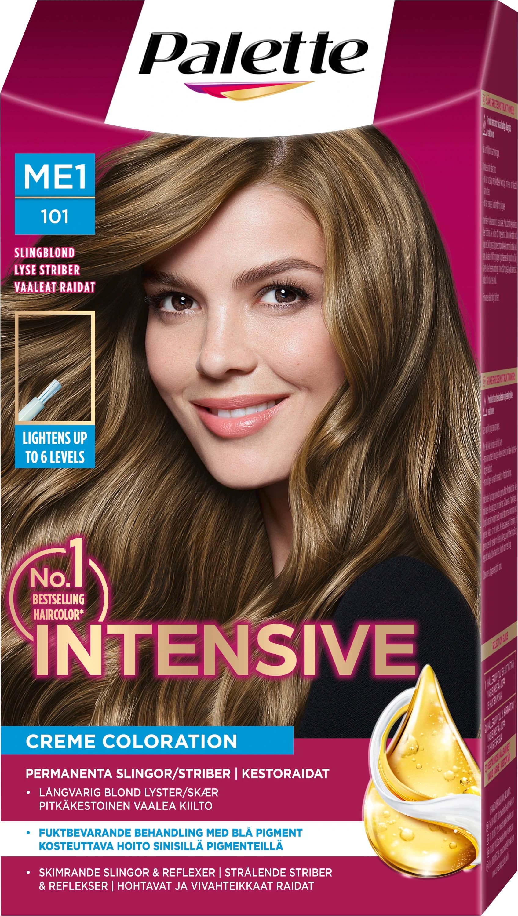 Palette Intensive Creme Coloration ME1 Slingblond från Palette – köp hos Apotek Hjärtat