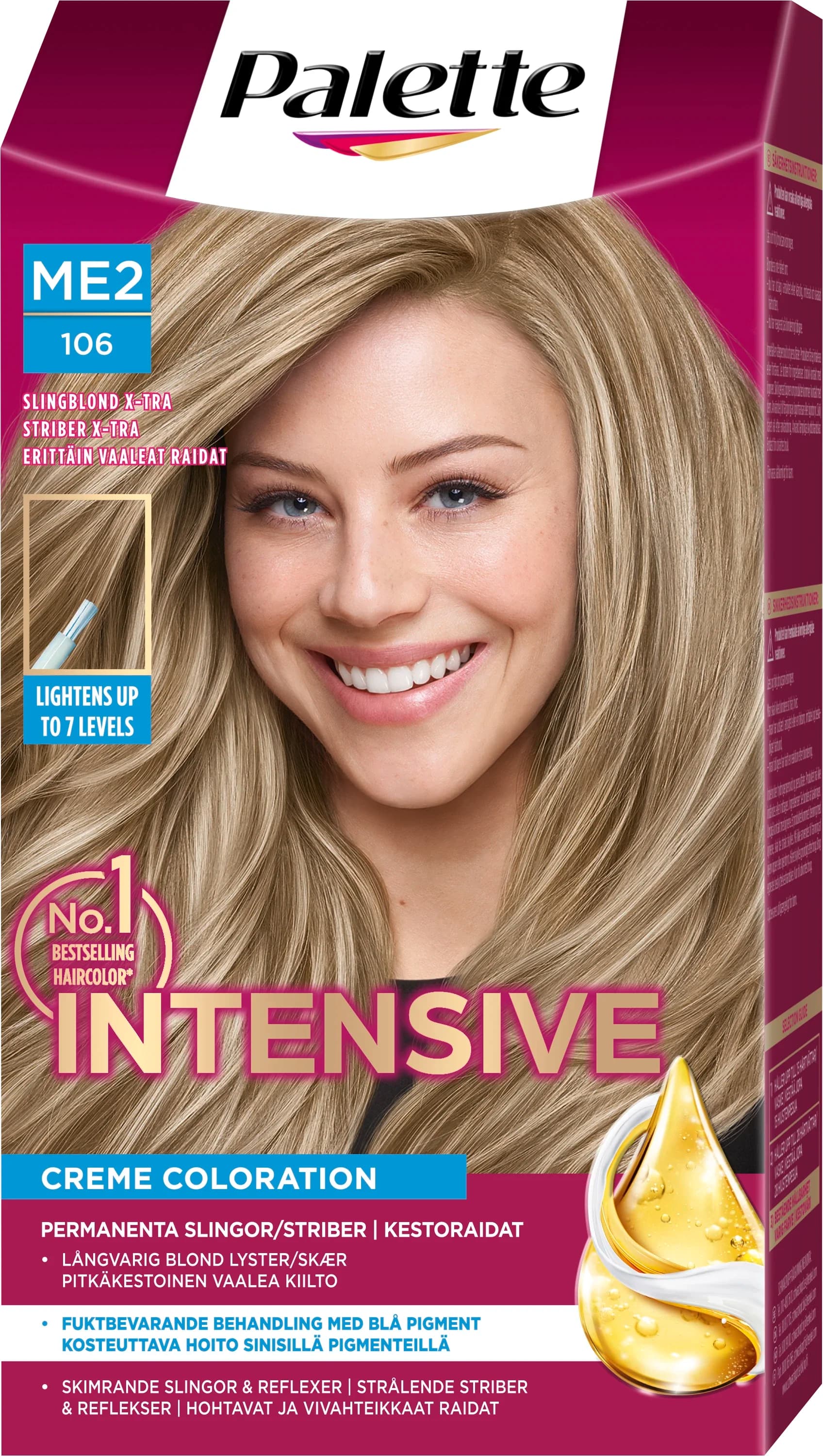 Palette Intensive Creme Coloration ME2 Slingblond X-tra från Palette – köp hos Apotek Hjärtat
