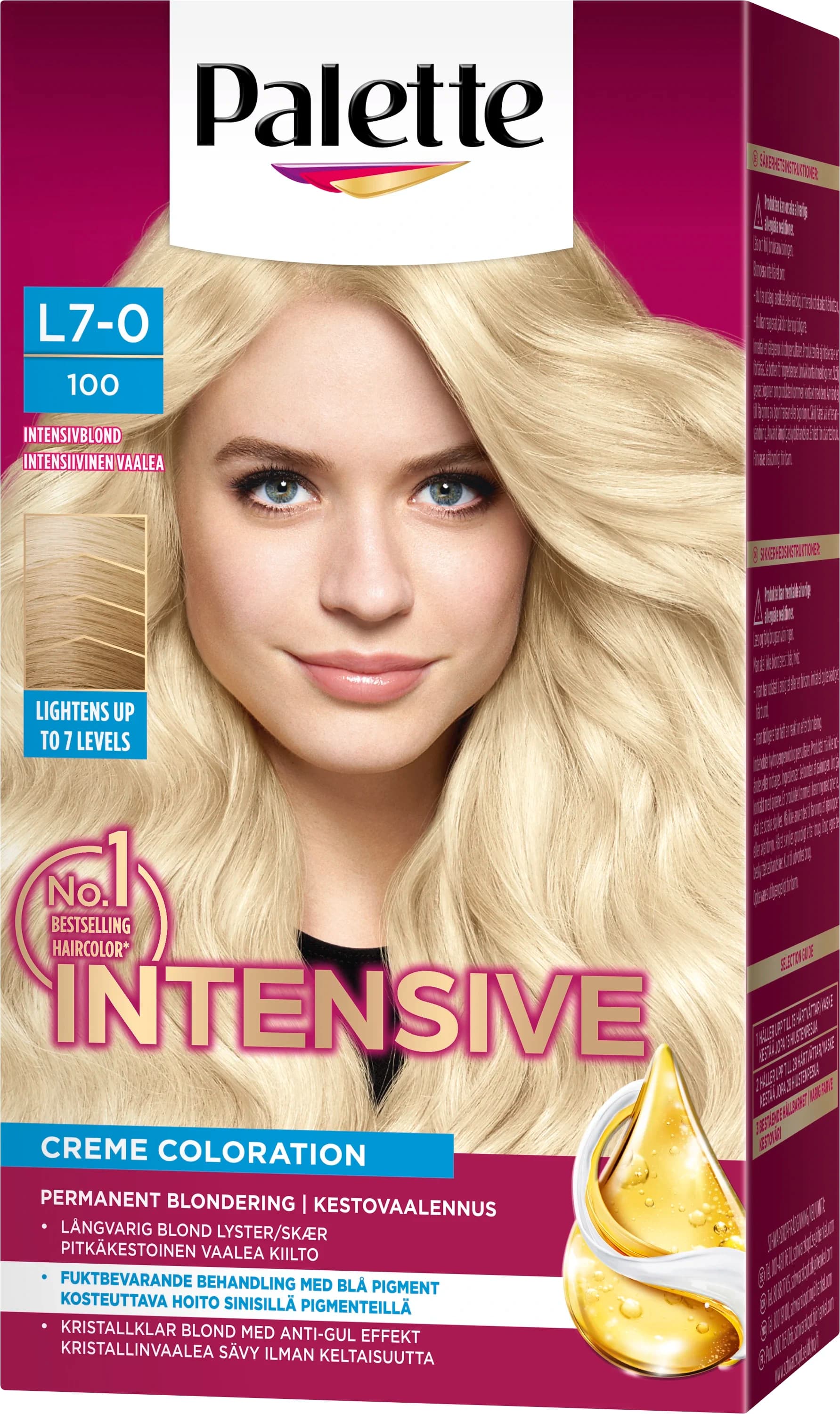 Palette Intensive Creme Coloration L7-0 Intensivblond från Palette – köp hos Apotek Hjärtat