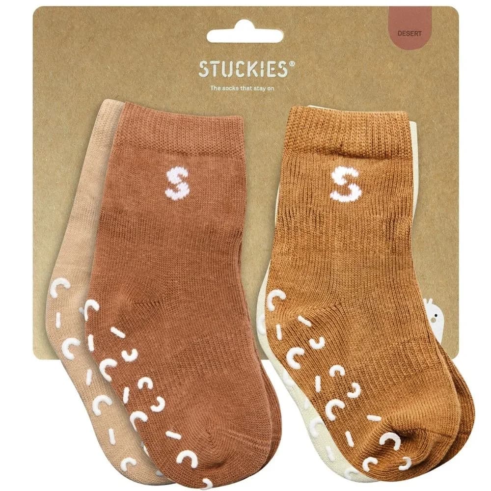 STUCKIES Strumpor i bomull 19/21 Desert 4-pack från STUCKIES – köp hos Apotek Hjärtat