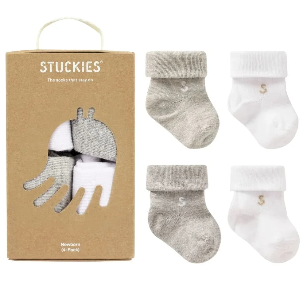STUCKIES Strumpor för nyfödd 4-pack Basics från STUCKIES – köp hos Apotek Hjärtat