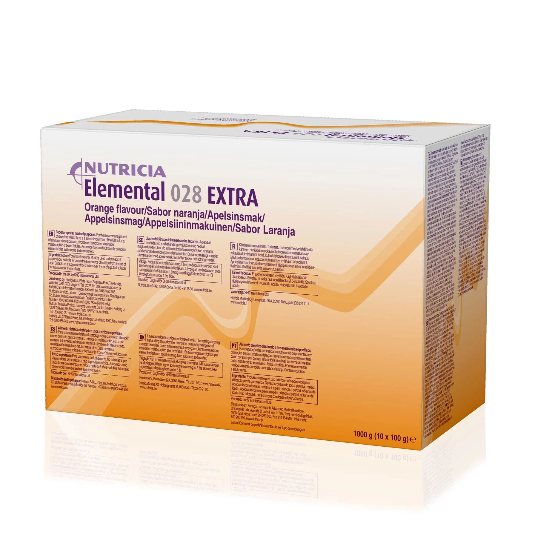 Elemental 028 Extra Apelsin 10x100 g från Elemental 028 – köp hos Apotek Hjärtat