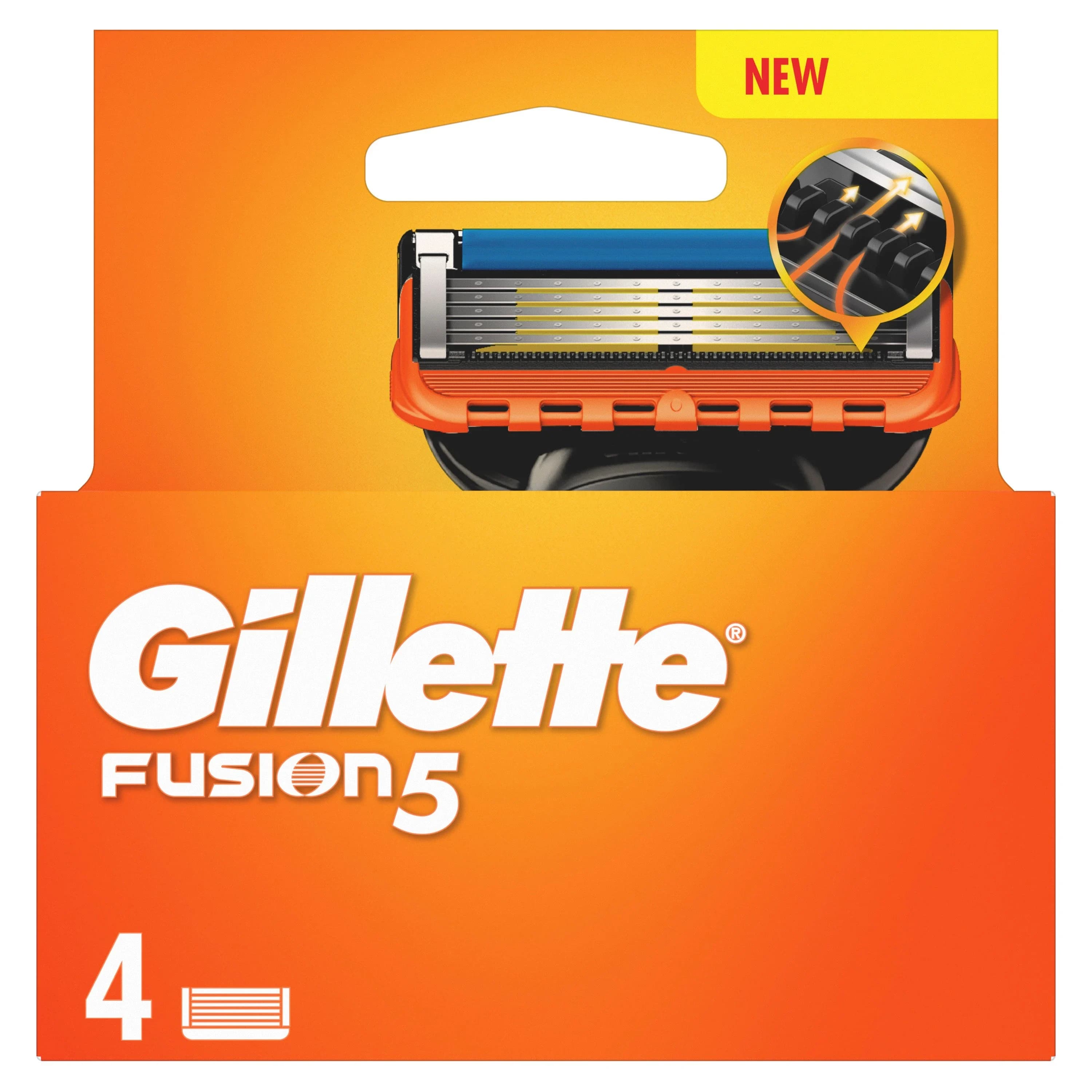 Gillette Fusion5 Manual 4 st från Gillette – köp hos Apotek Hjärtat
