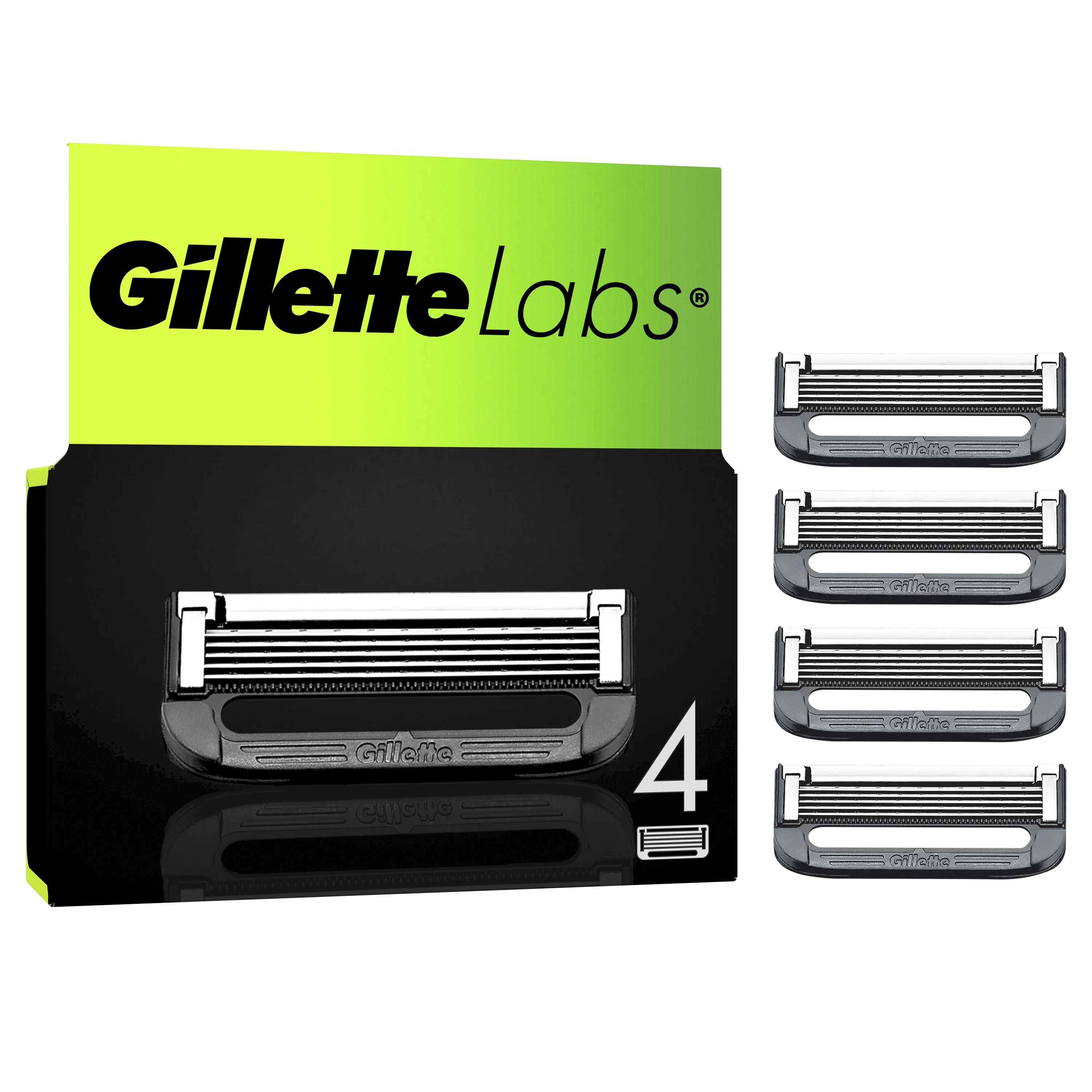 Gillette Labs Base Blade 4 st från Gillette Labs – köp hos Apotek Hjärtat
