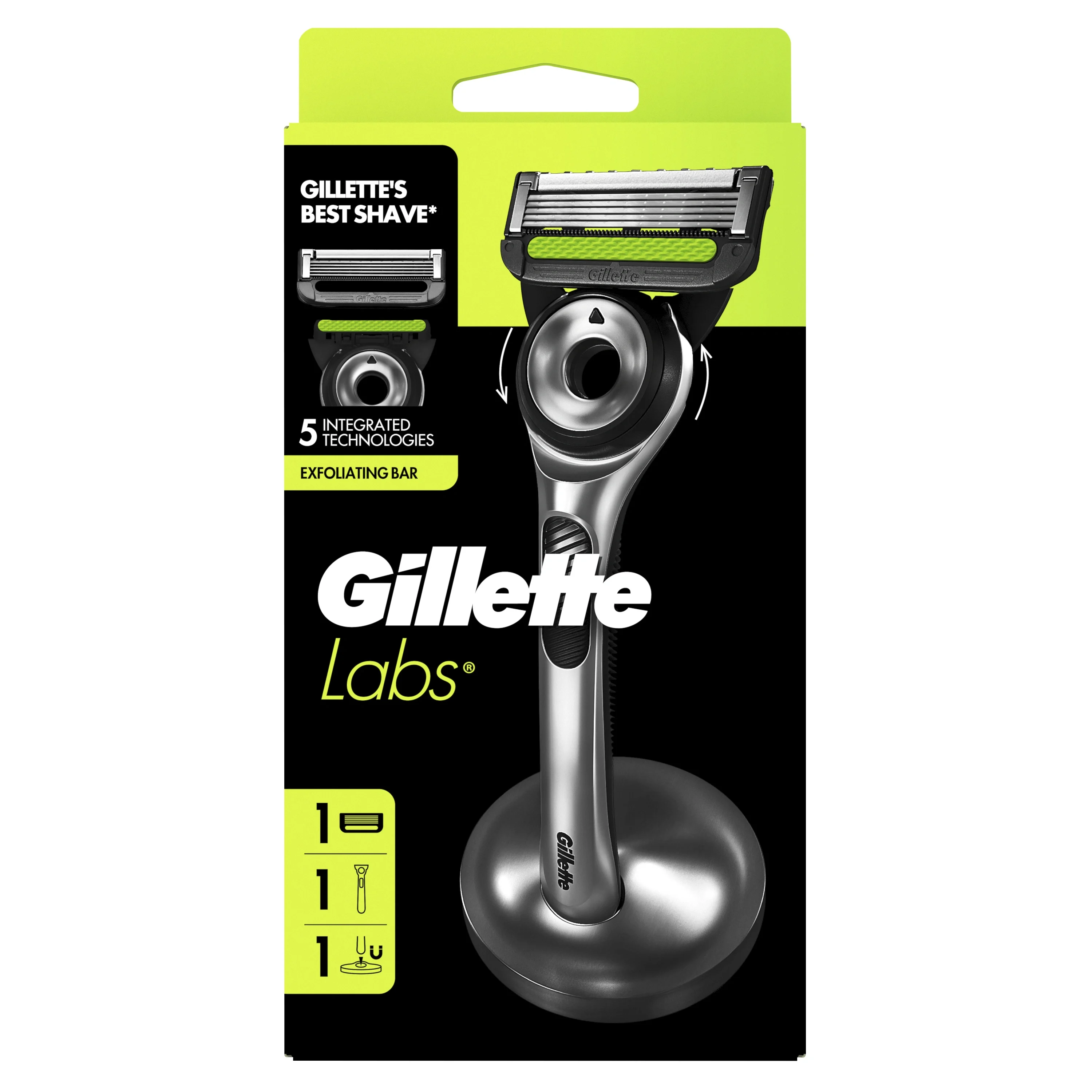 Gillette Labs Razor Silver från Gillette Labs – köp hos Apotek Hjärtat