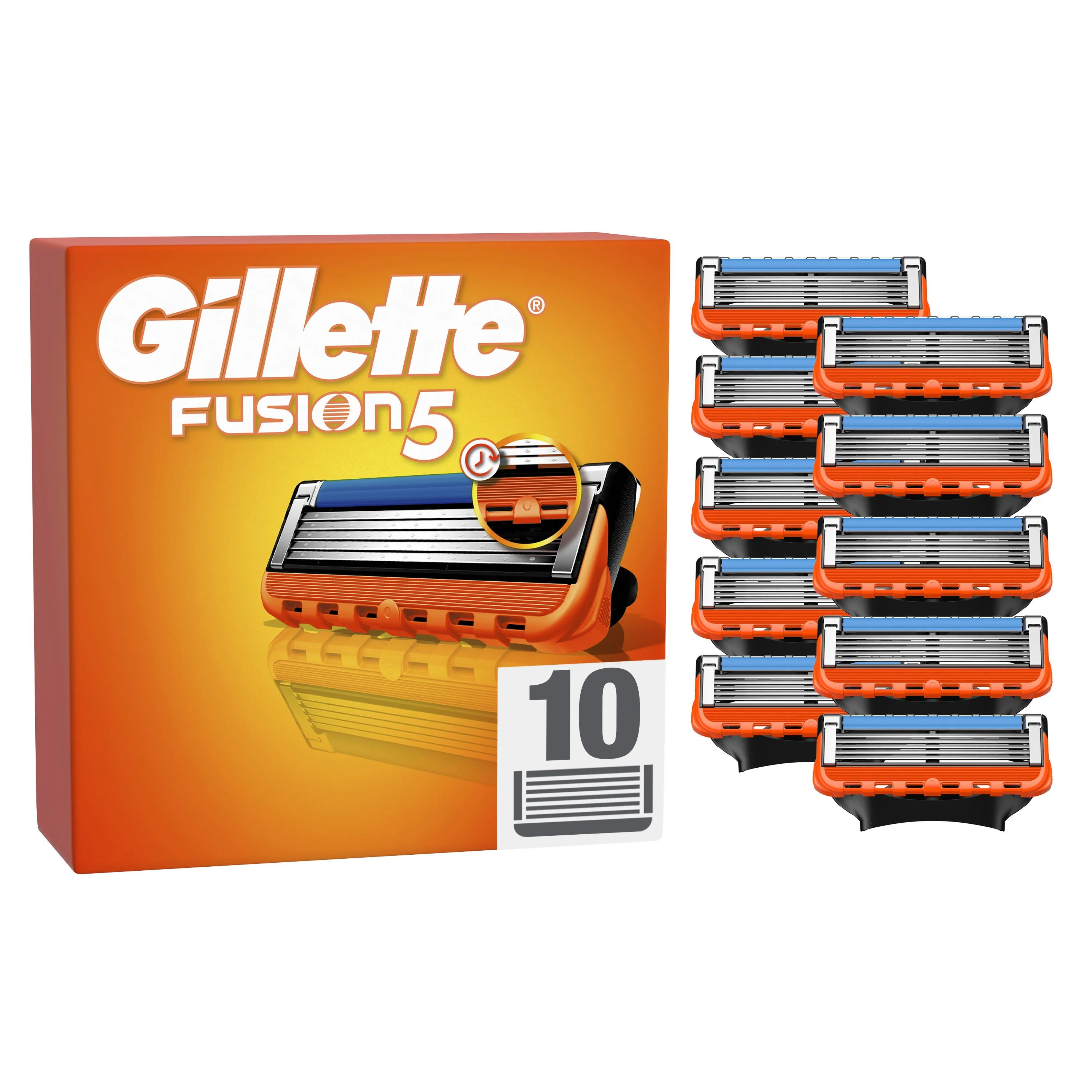 Gillette Fusion Manual Rakblad 10 st från Gillette – köp hos Apotek Hjärtat