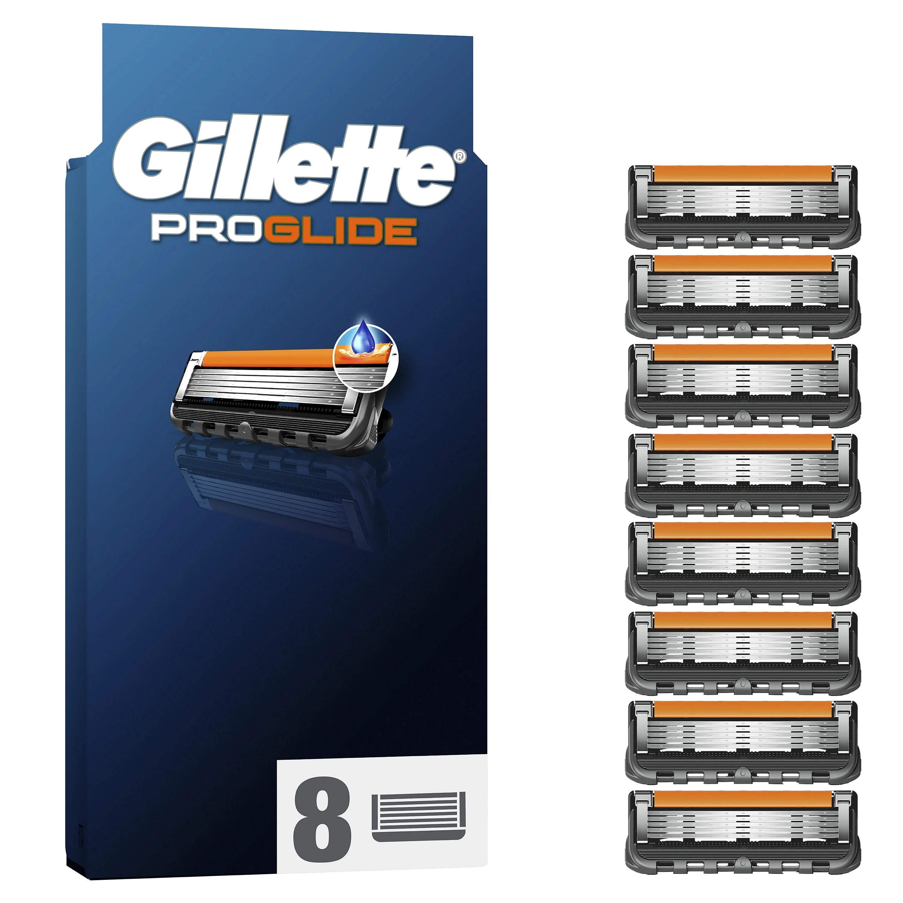 Gillette Fusion Proglide Manual 8 st från Gillette – köp hos Apotek Hjärtat