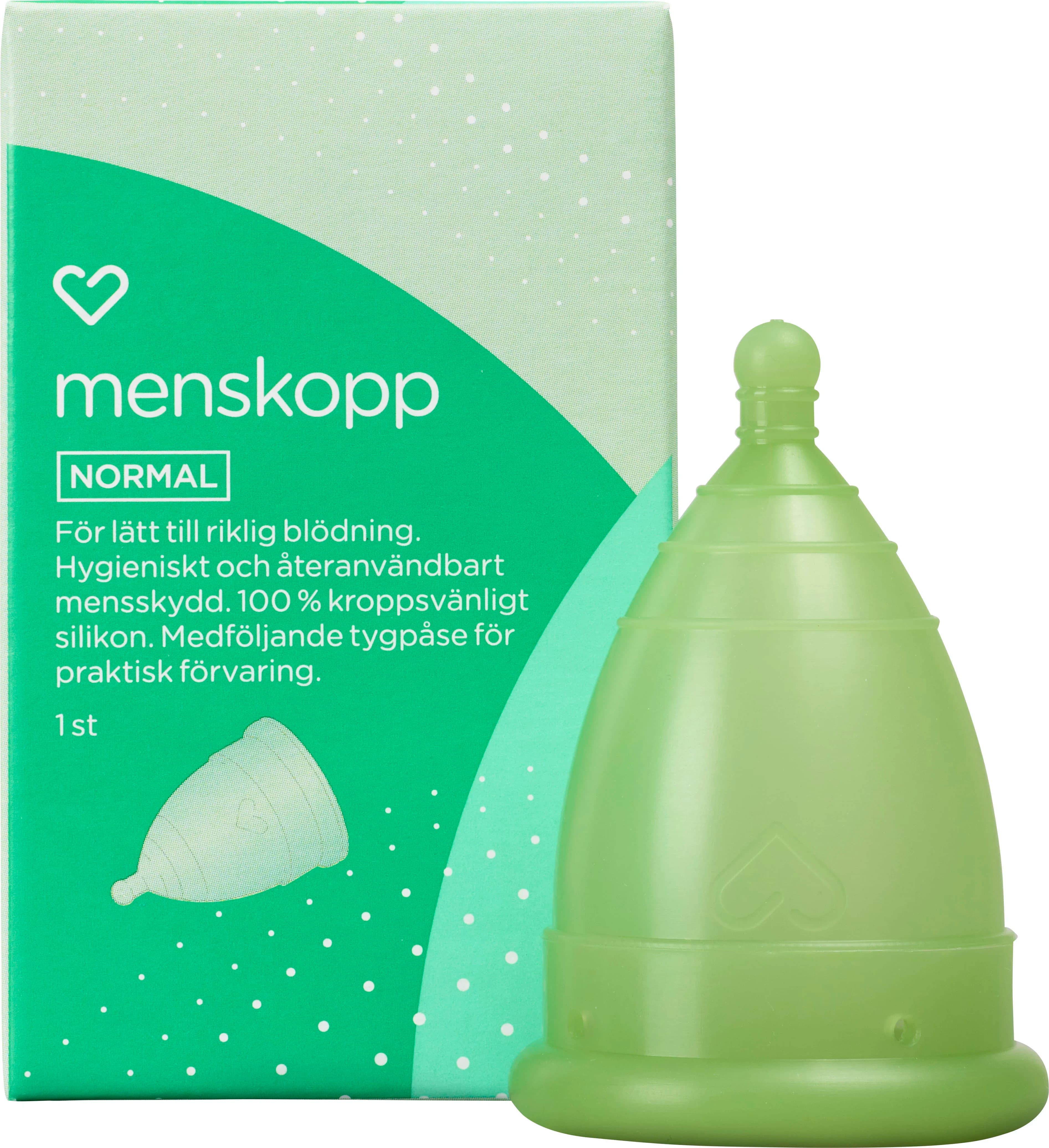 Hjärtats Menskopp 1 st från Hjärtats – köp hos Apotek Hjärtat