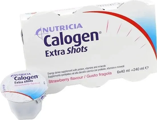 Calogen Extra Shots Jordgubb 6x40 ml från Calogen – köp hos Apotek Hjärtat