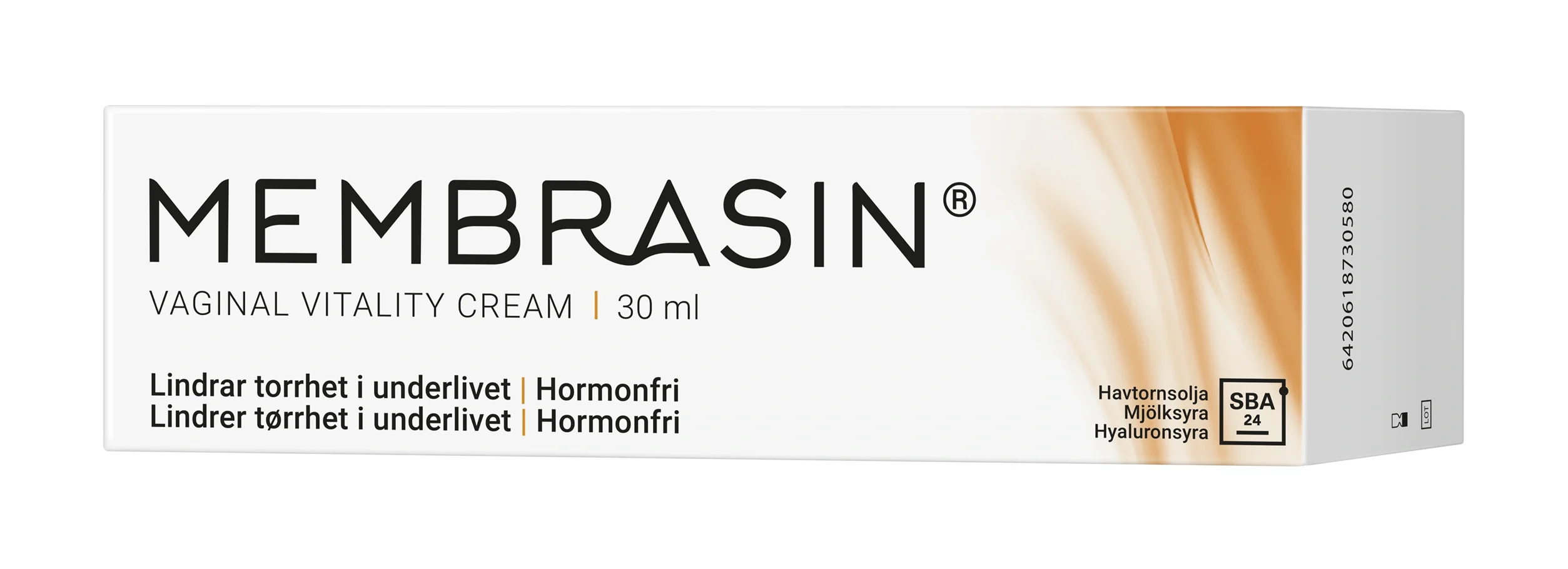 Membrasin Vitality Vaginalkräm 30 ml från Membrasin – köp hos Apotek Hjärtat