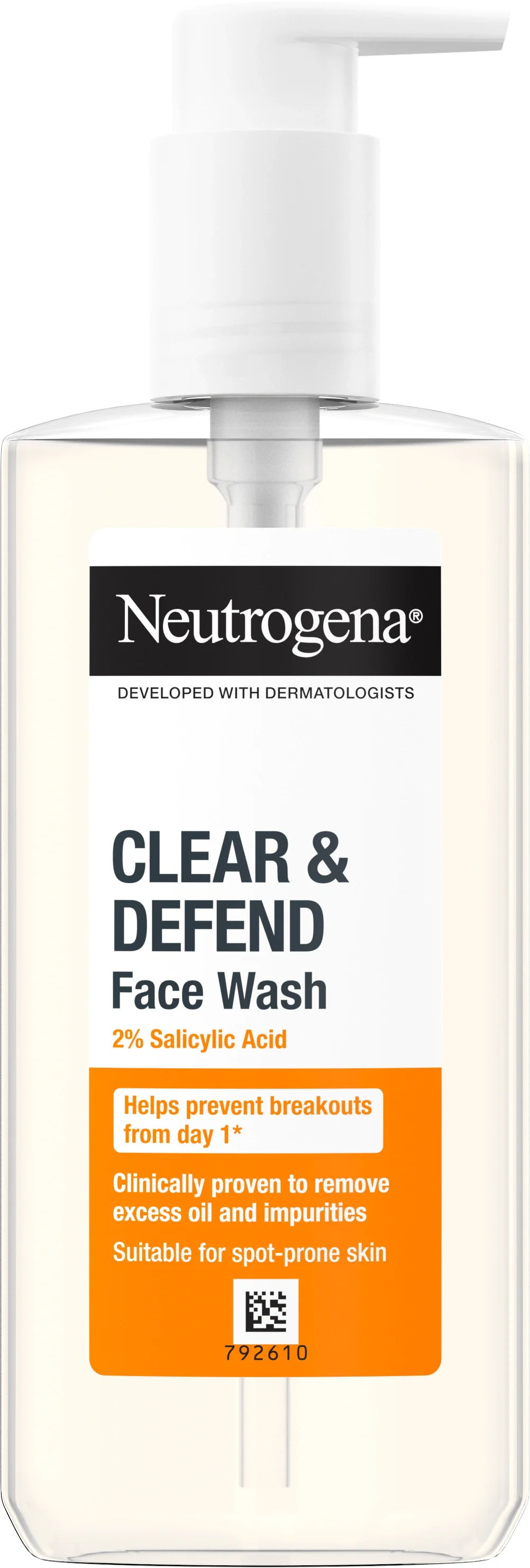 Neutrogena Clear & Defend Face Wash 200 ml från Neutrogena – köp hos Apotek Hjärtat