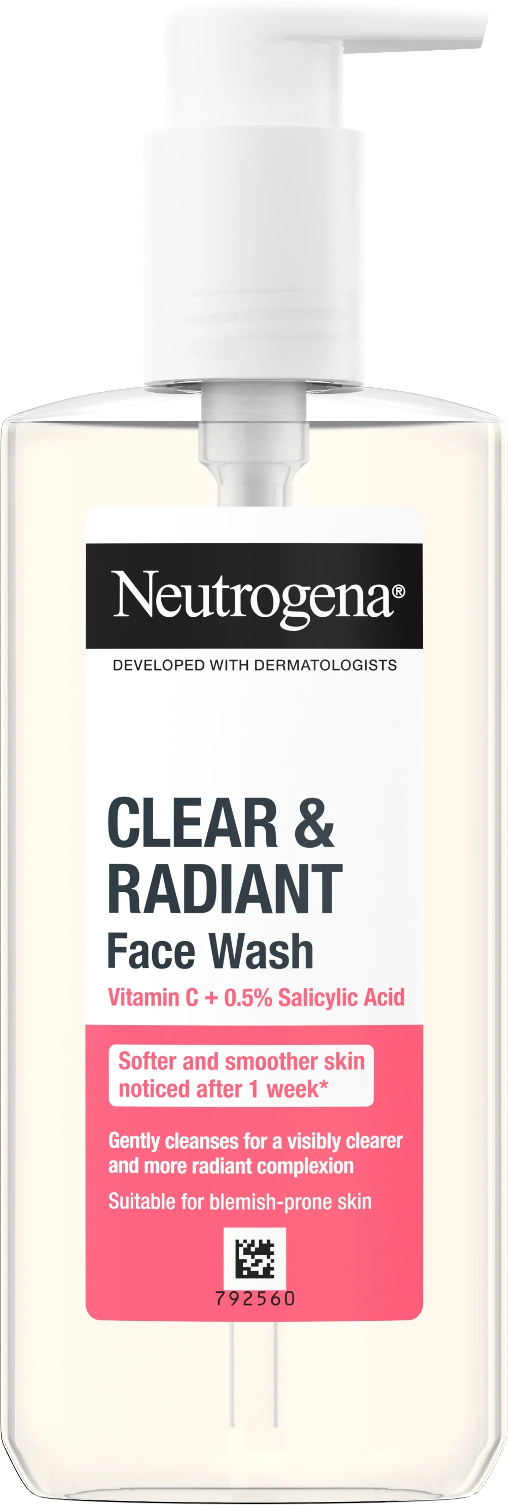 Neutrogena Clear & Radiant Face Wash 200 ml från Neutrogena – köp hos Apotek Hjärtat