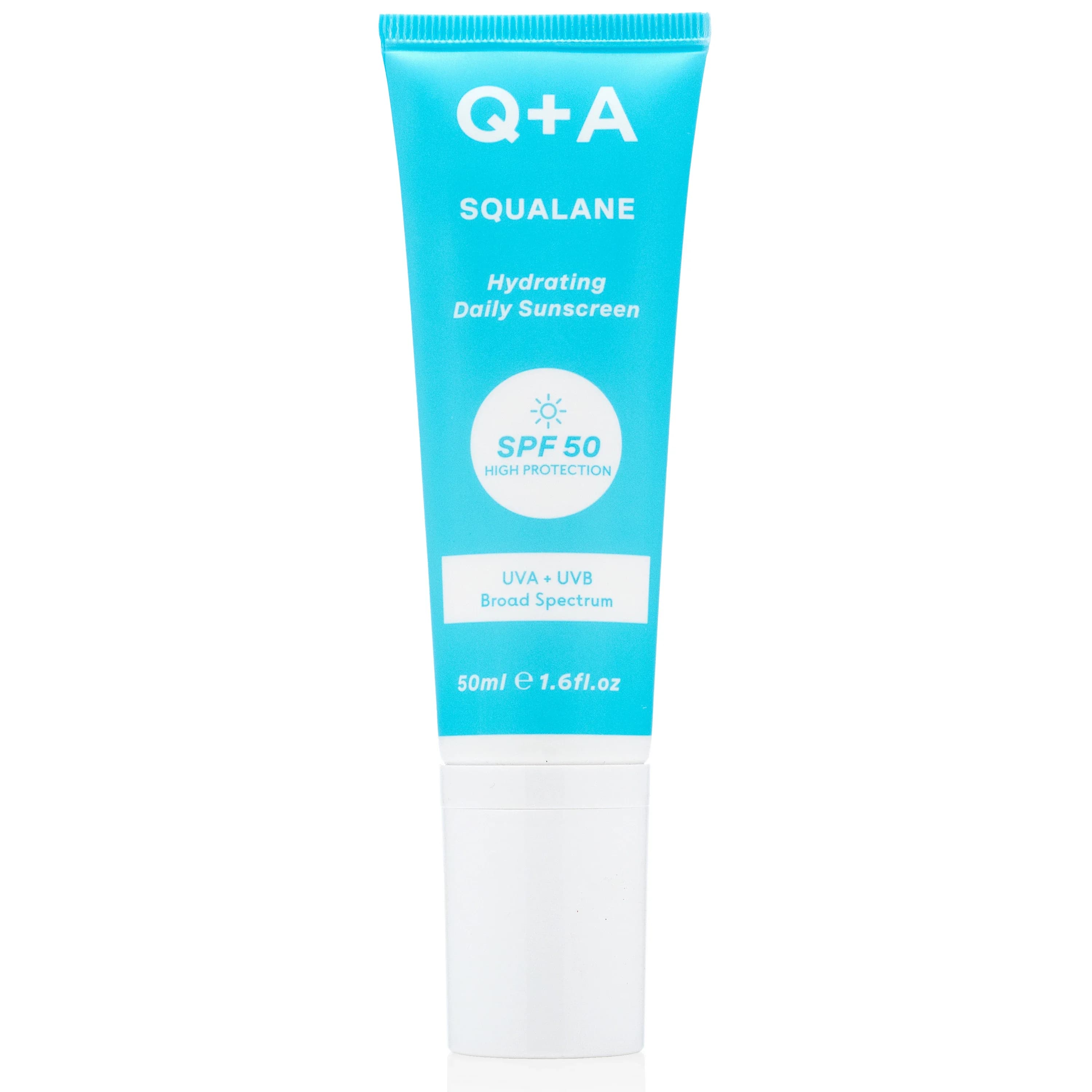 Q+A Squalane Sunscreen SPF 50, 50 ml från Q+A – köp hos Apotek Hjärtat