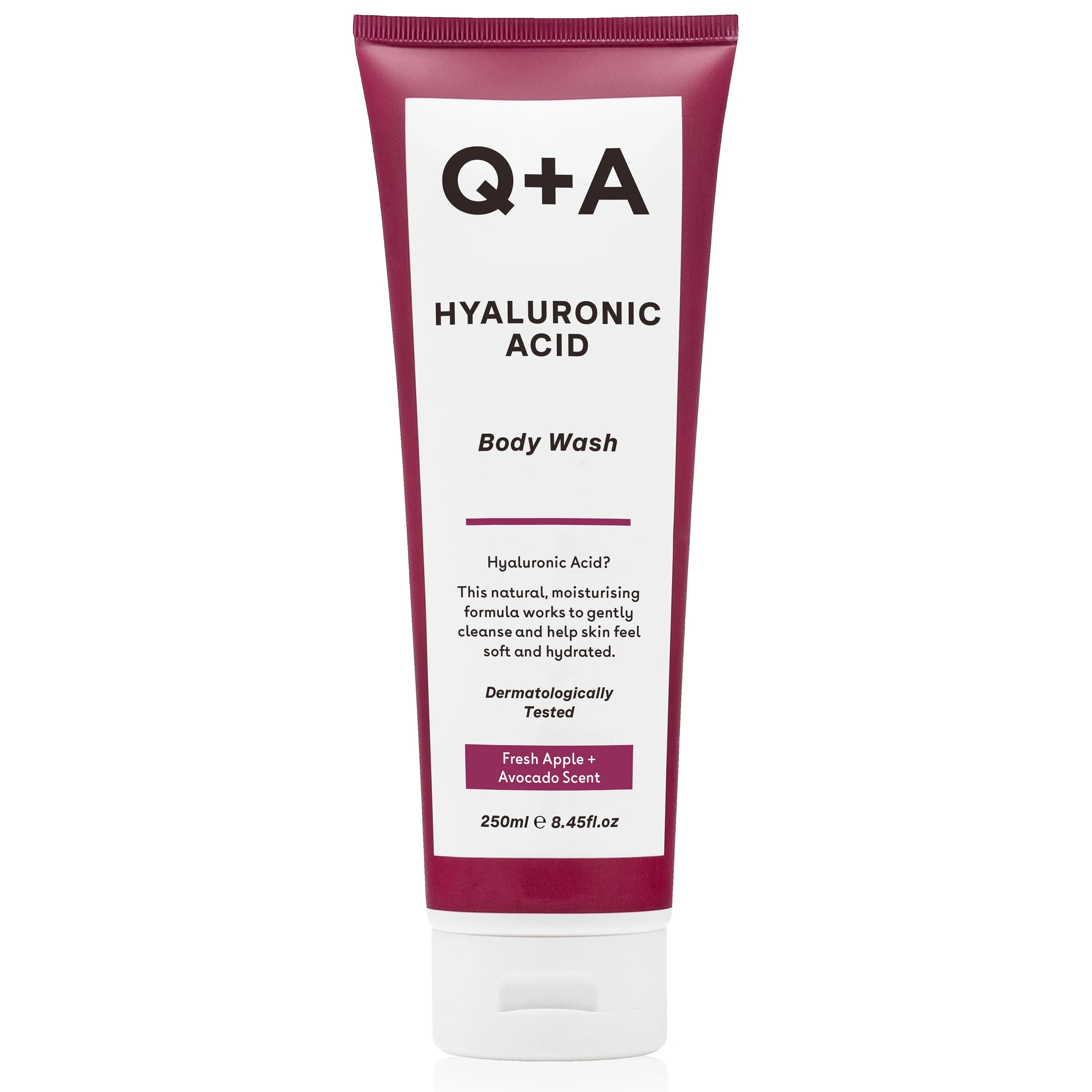 Q+A Hyaluronic Acid Body Wash 250 ml från Q+A – köp hos Apotek Hjärtat