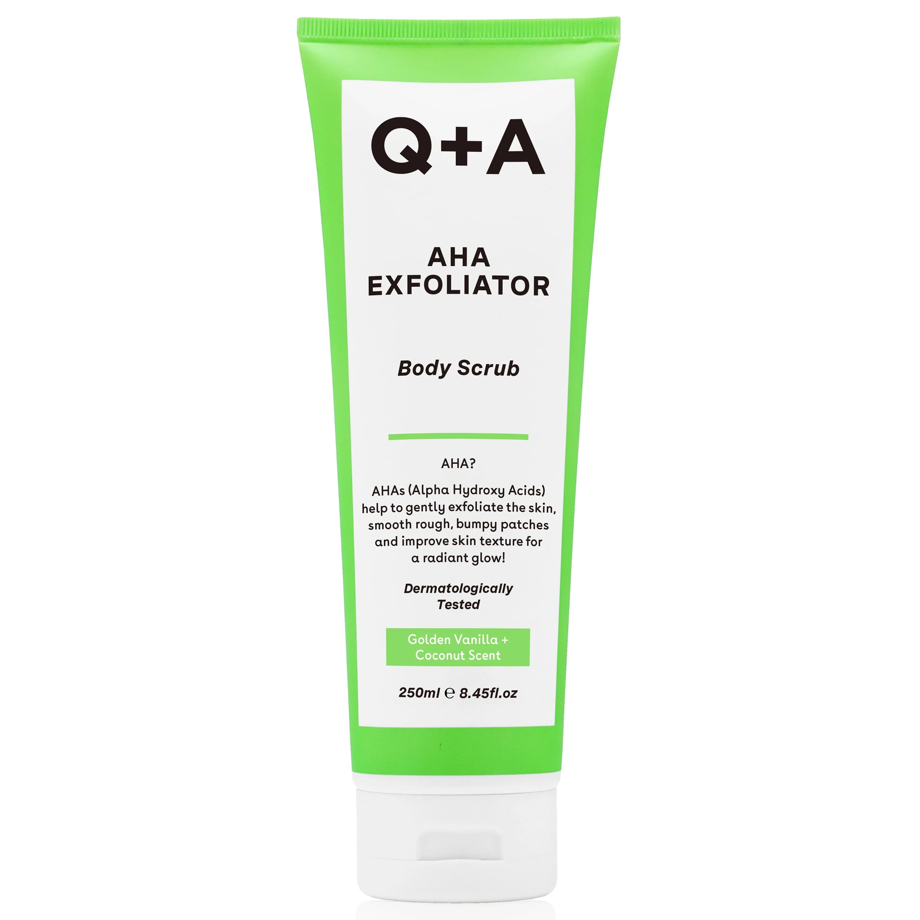 Q+A AHA Exfoliator Body Scrub 250 ml från Q+A – köp hos Apotek Hjärtat