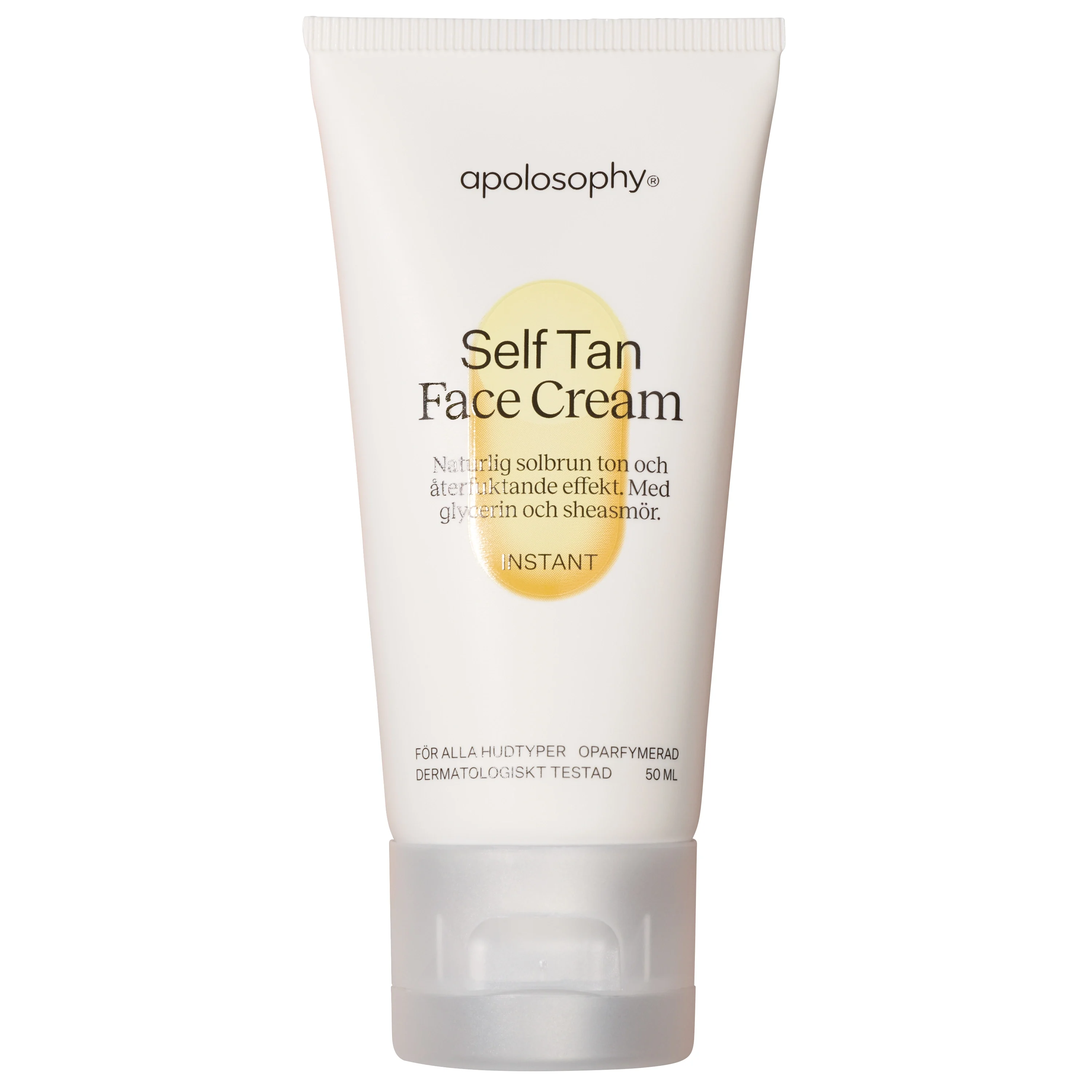 Apolosophy Self Tan Face Cream Oparfymerad 50 ml från Apolosophy – köp hos Apotek Hjärtat