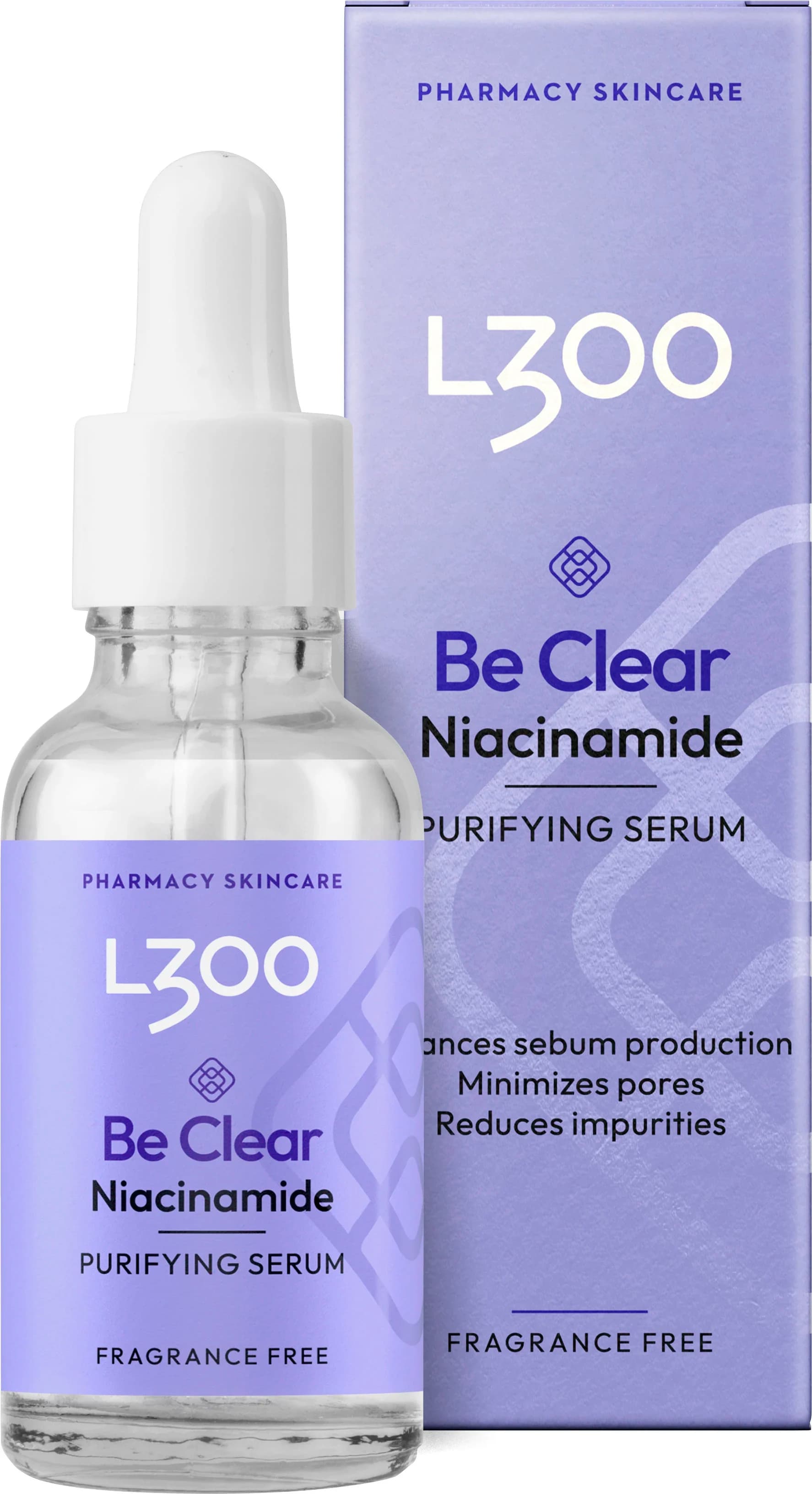 L300 Niacinamide Be Clear Purifying Serum 30 ml från L300 – köp hos Apotek Hjärtat