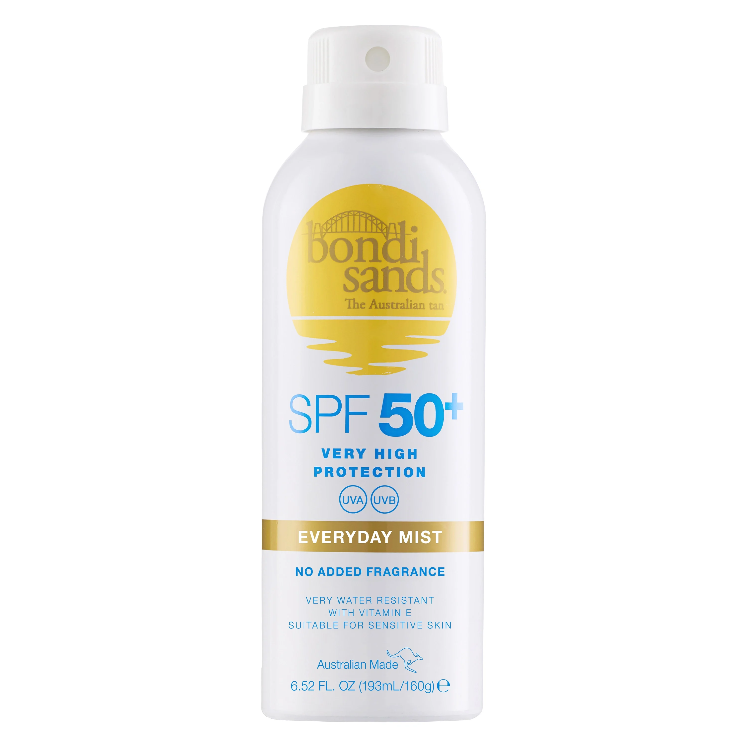 Bondi Sands Everyday Aerosol Mist Spray SPF 50+, 160 g från Bondi Sands – köp hos Apotek Hjärtat