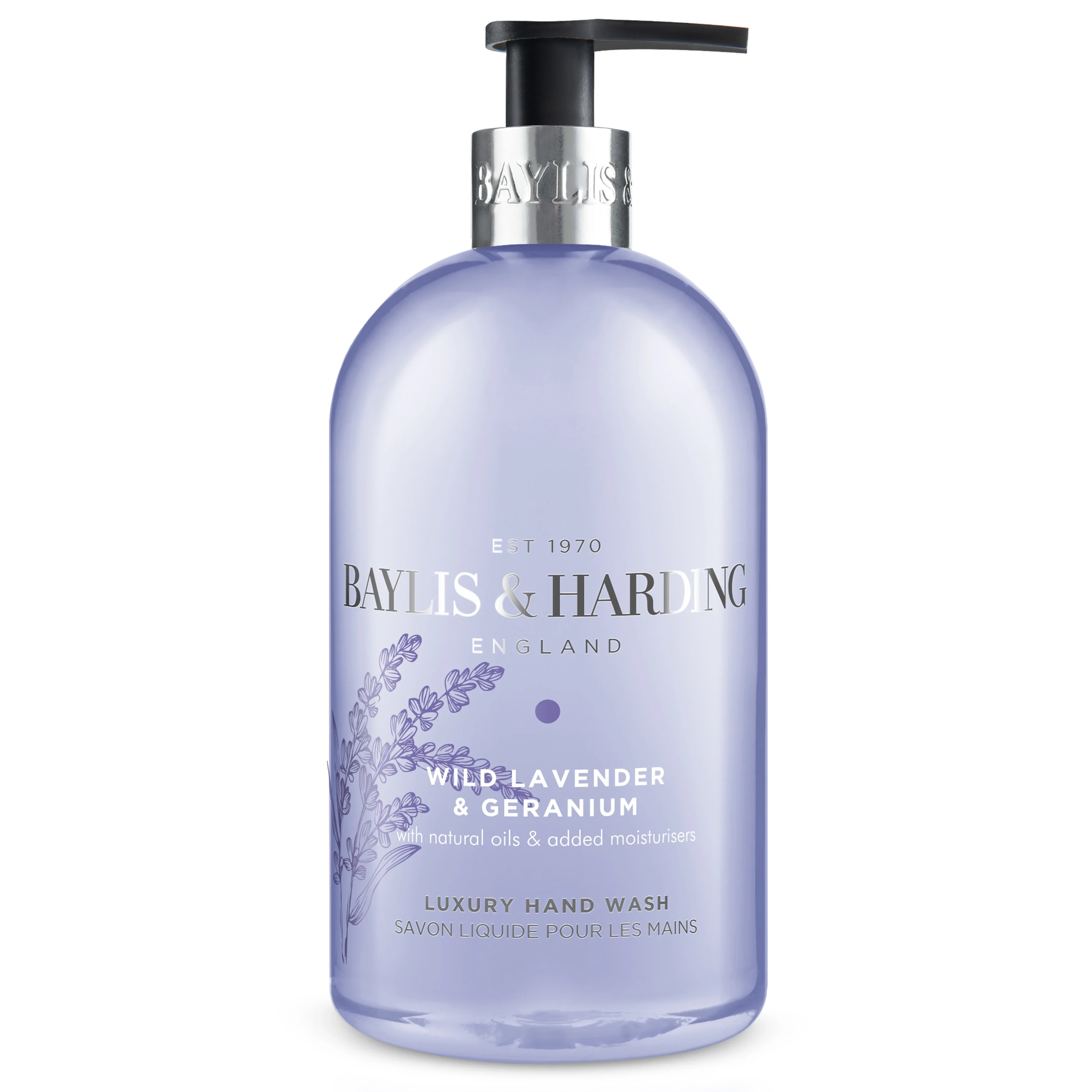 Baylis & Harding Signature Wild Lavender & Geranium Hand Wash 500 ml från Baylis & Harding – köp hos Apotek Hjärtat