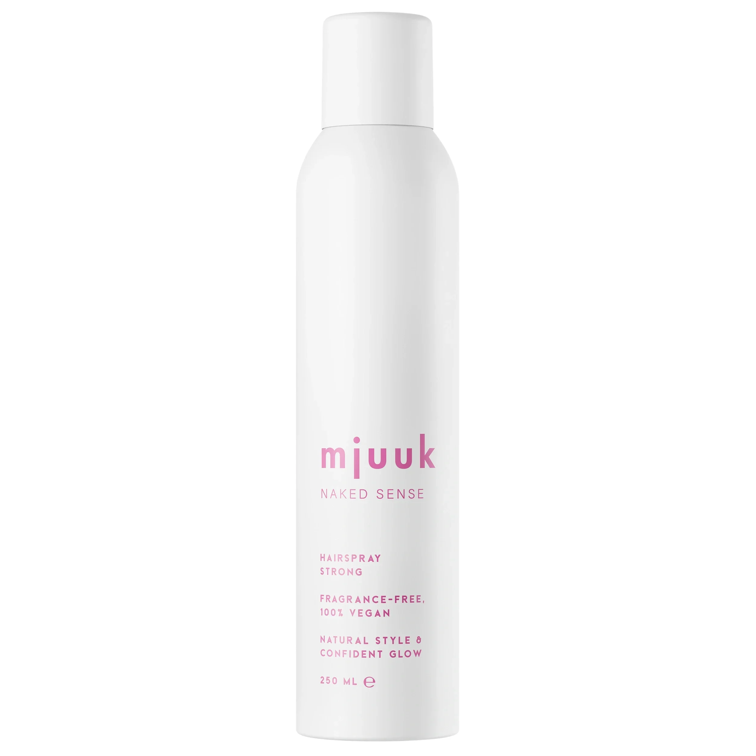 Mjuuk Naked Sense Fragrance-Free Hairspray Strong 250 ml från Mjuuk – köp hos Apotek Hjärtat