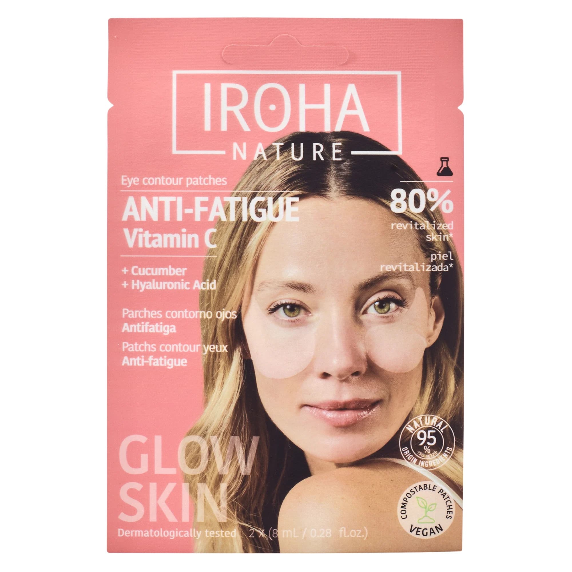 Iroha Nature Anti-Fatigue Vitamin C Eye Patches 2 st från Iroha Nature – köp hos Apotek Hjärtat