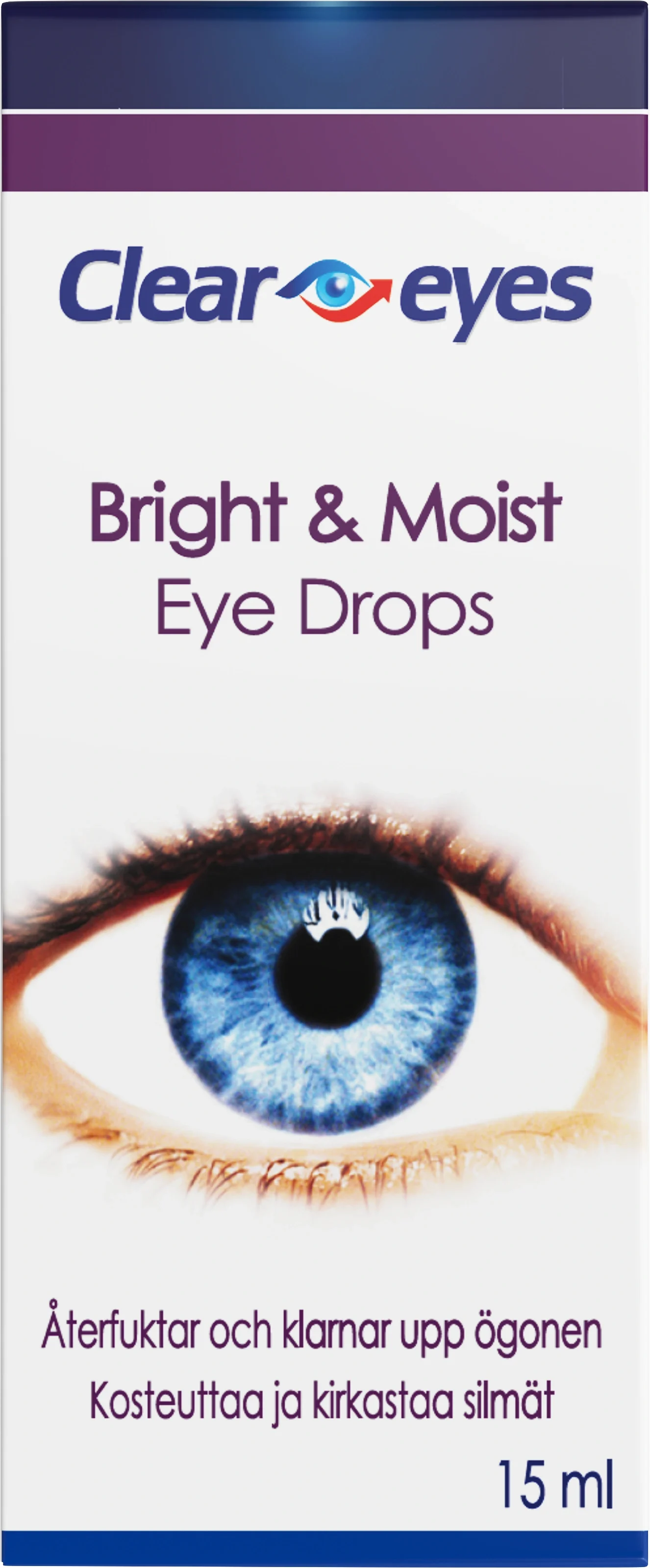 Clear Eyes Bright & Moist 15 ml från Clear Eyes – köp hos Apotek Hjärtat