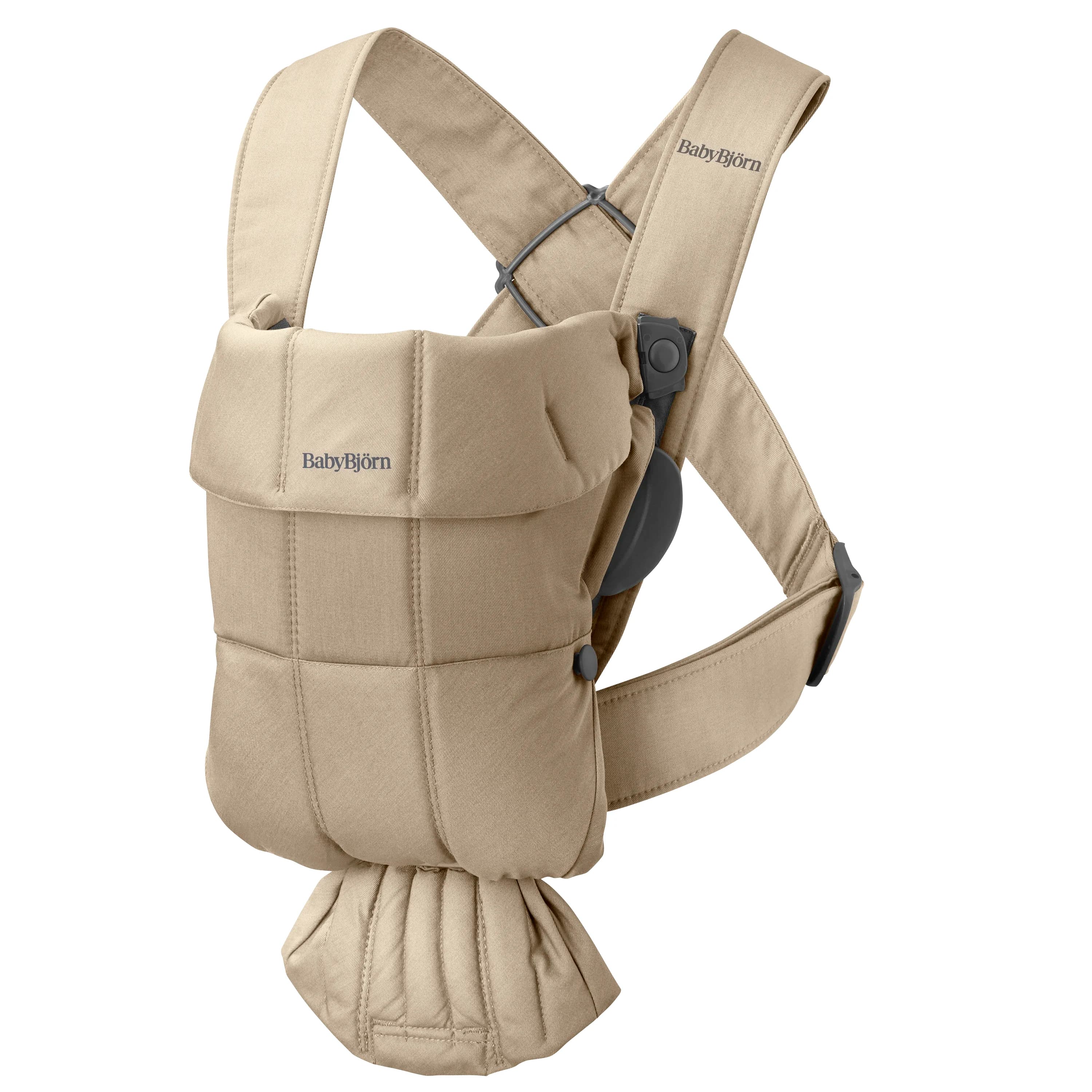 BabyBjörn Bärsele Mini Vävd Beige från Babybjörn – köp hos Apotek Hjärtat